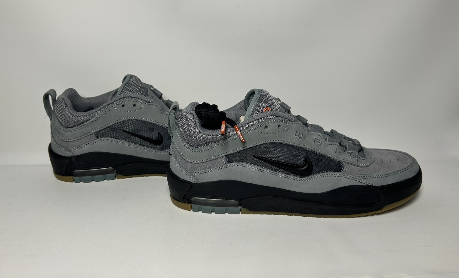 [TARIFF-FREE] Nike SB Air Max Ishod ISO Cool Grey Sz 9-9.5-11 Blk HJ4299-00