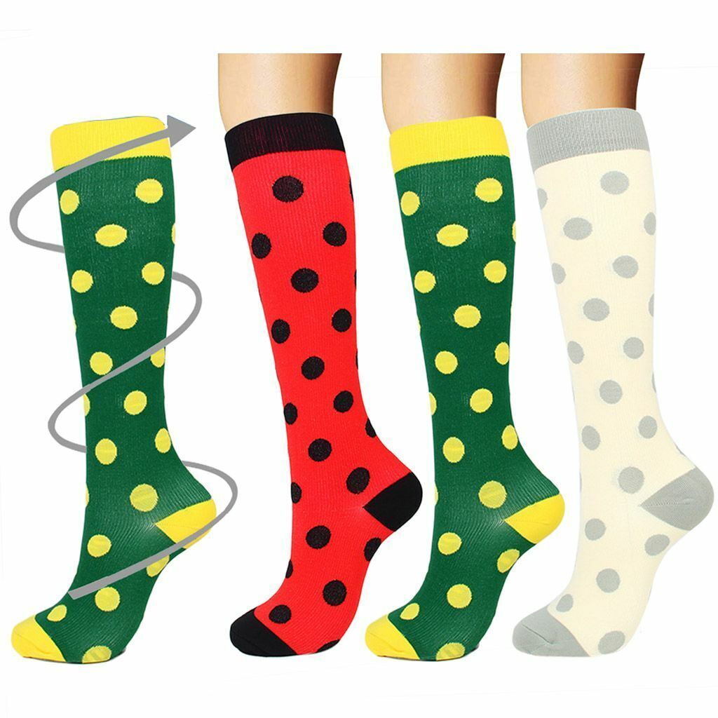 Compression Socks Stockings Knee High Womens Mens Medical 20-30 mmHG S/M-X/XL US