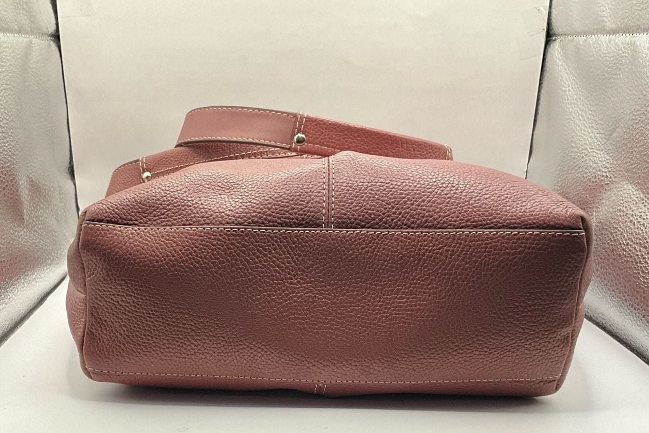 Coach F14683 Soft Milled Cowhide Leather dusty rose/Mauve hue shoulder /hand Bag