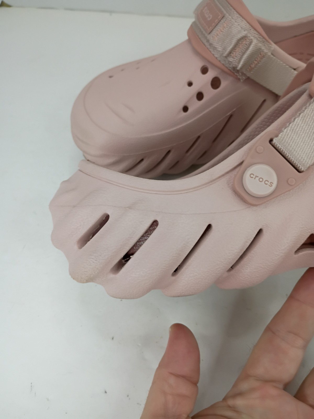 Crocs Echo Clog Clay Pink US Size Women’s 8 Men’s 6