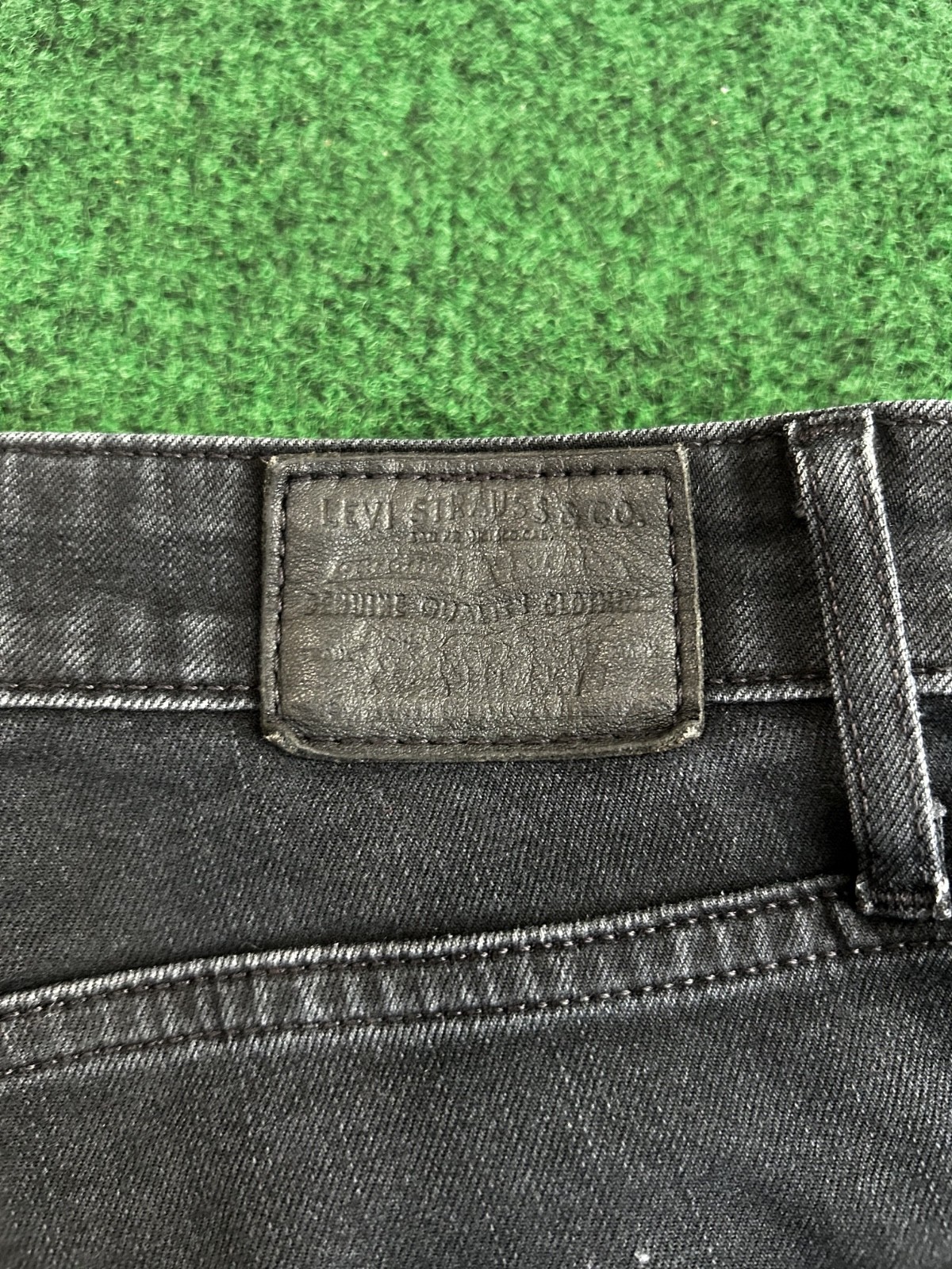 Levi’s Womens Jeans Skinny Fit Dark Grey Mid Waist Denim