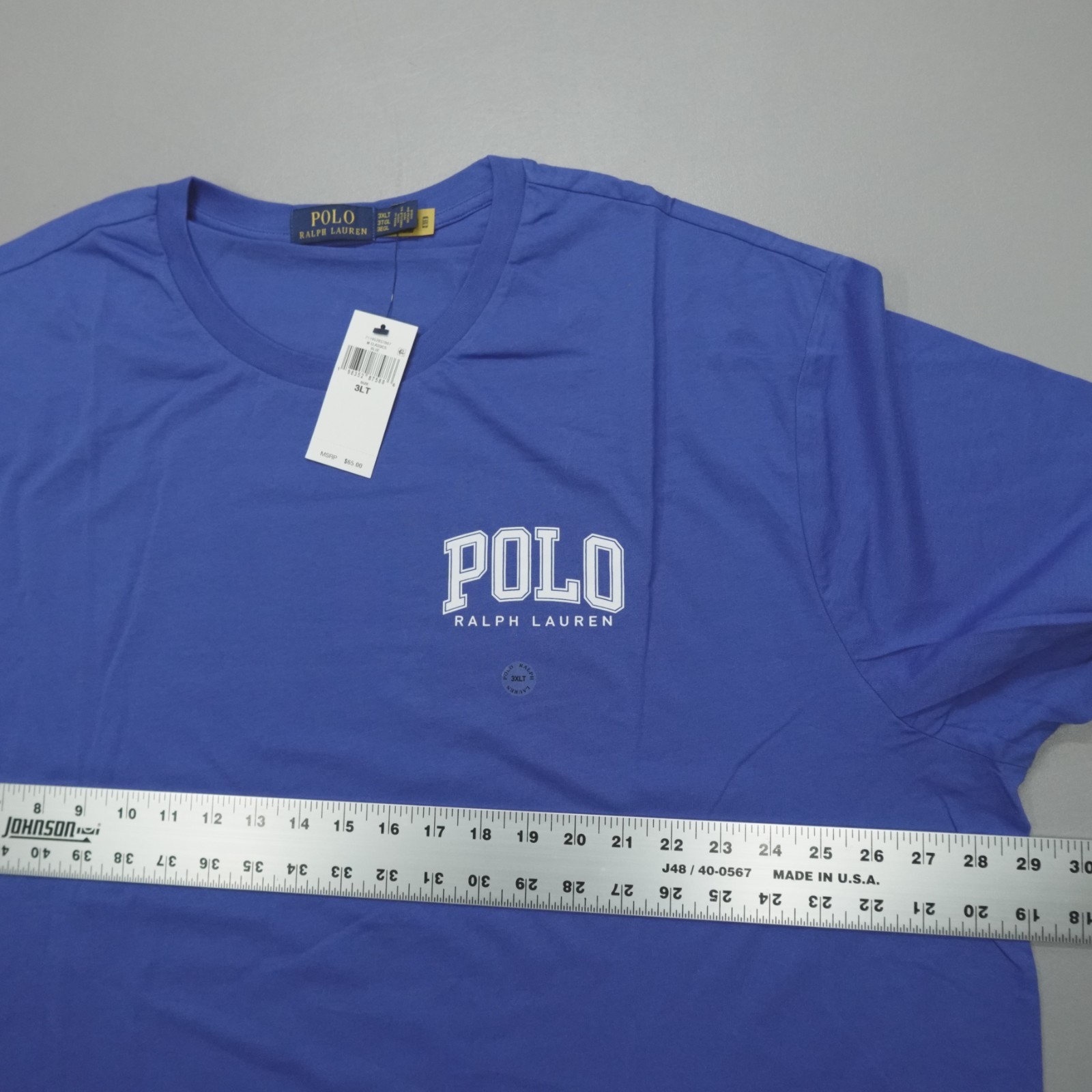 Polo Ralph Lauren Men’s Classic Fit T-Shirt Size 3XLT Embroidered Logo