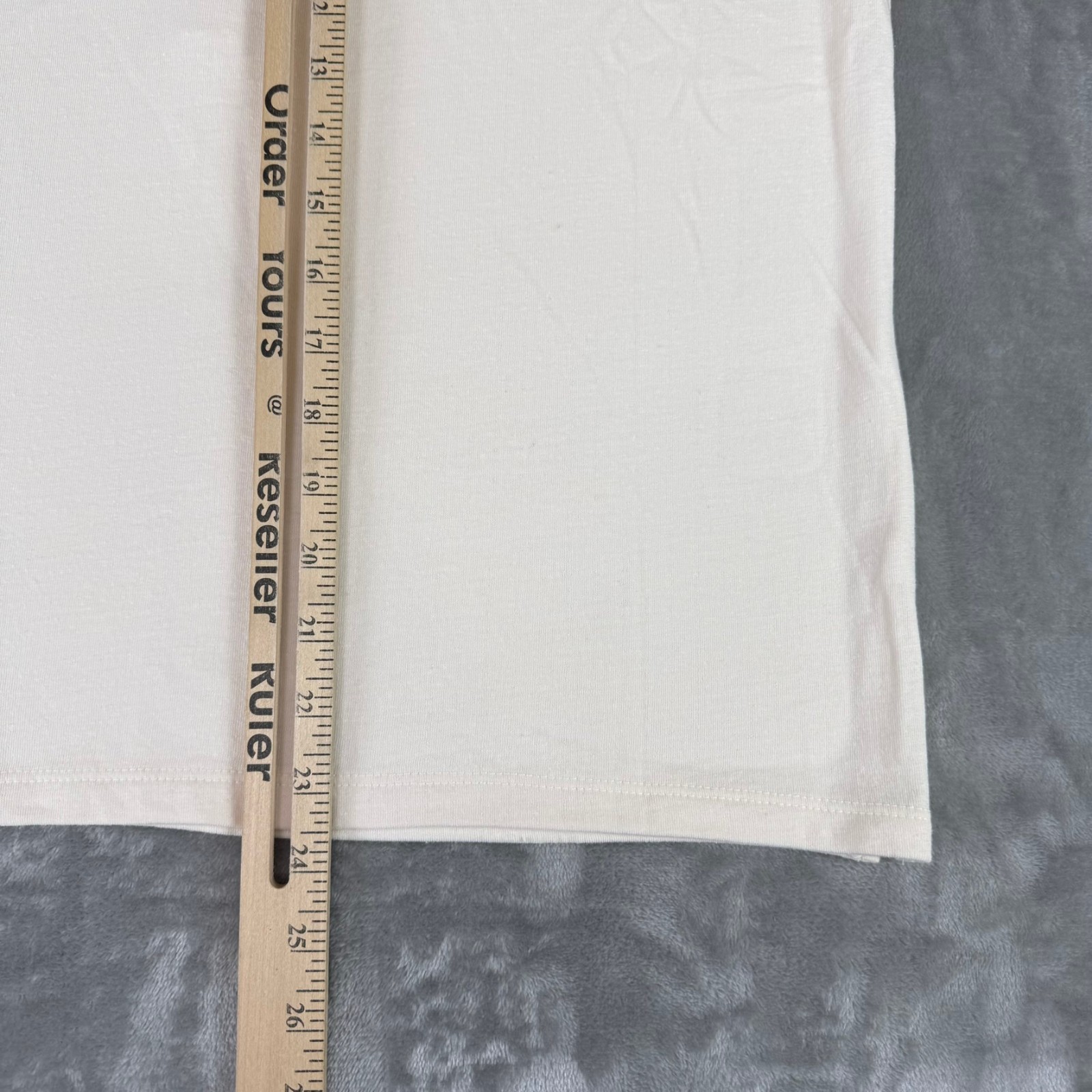 Marine Layer DK Henley Shirt Womens Large White Blanc de Blanc Soft $78 New NWT