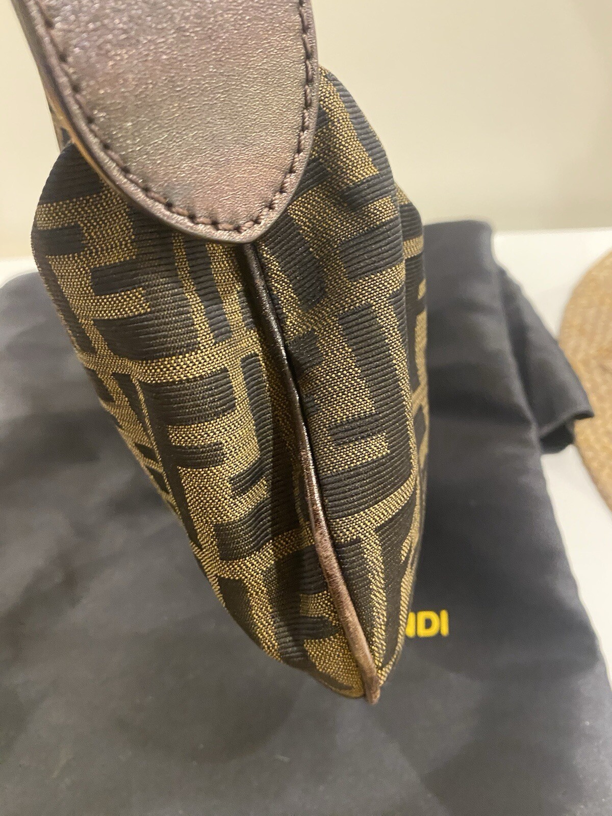 Fendi Zuccha Oyster Bag