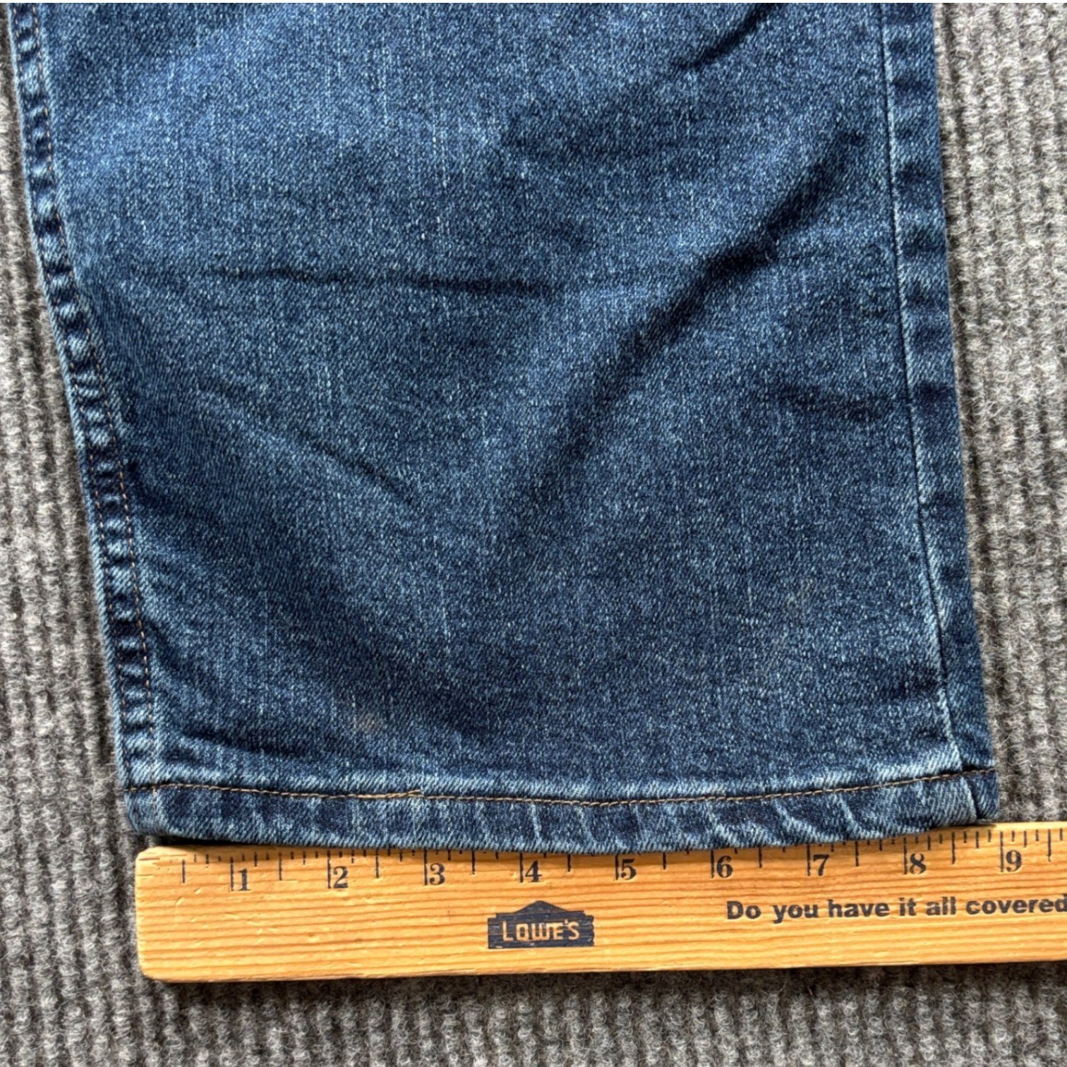 Wrangler Regular Fit Jeans Men 44×28 (Tag 44×30) Dark Wash Comfort Flex Waist