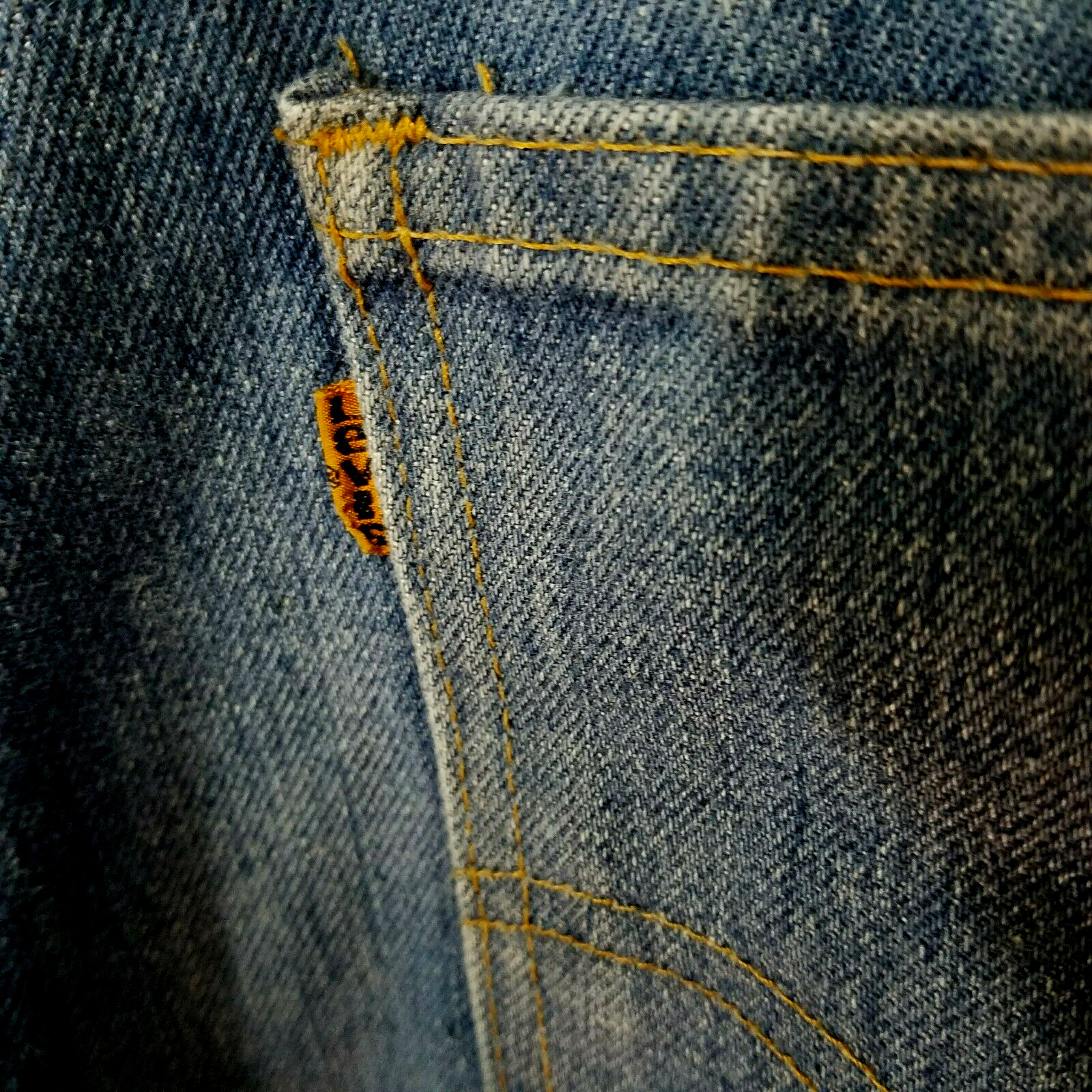 Vtg 70s 80s LEVI’S 519 Orange Tab Jeans Straight USA 32/34 True to Size * RARE *