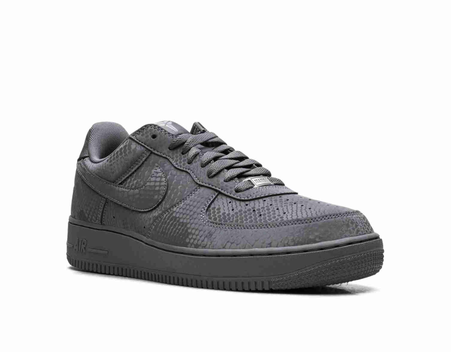 Nike Kobe Bryant x Nike Air Force 1 Low Cool Grey IB0018-004 Men Size