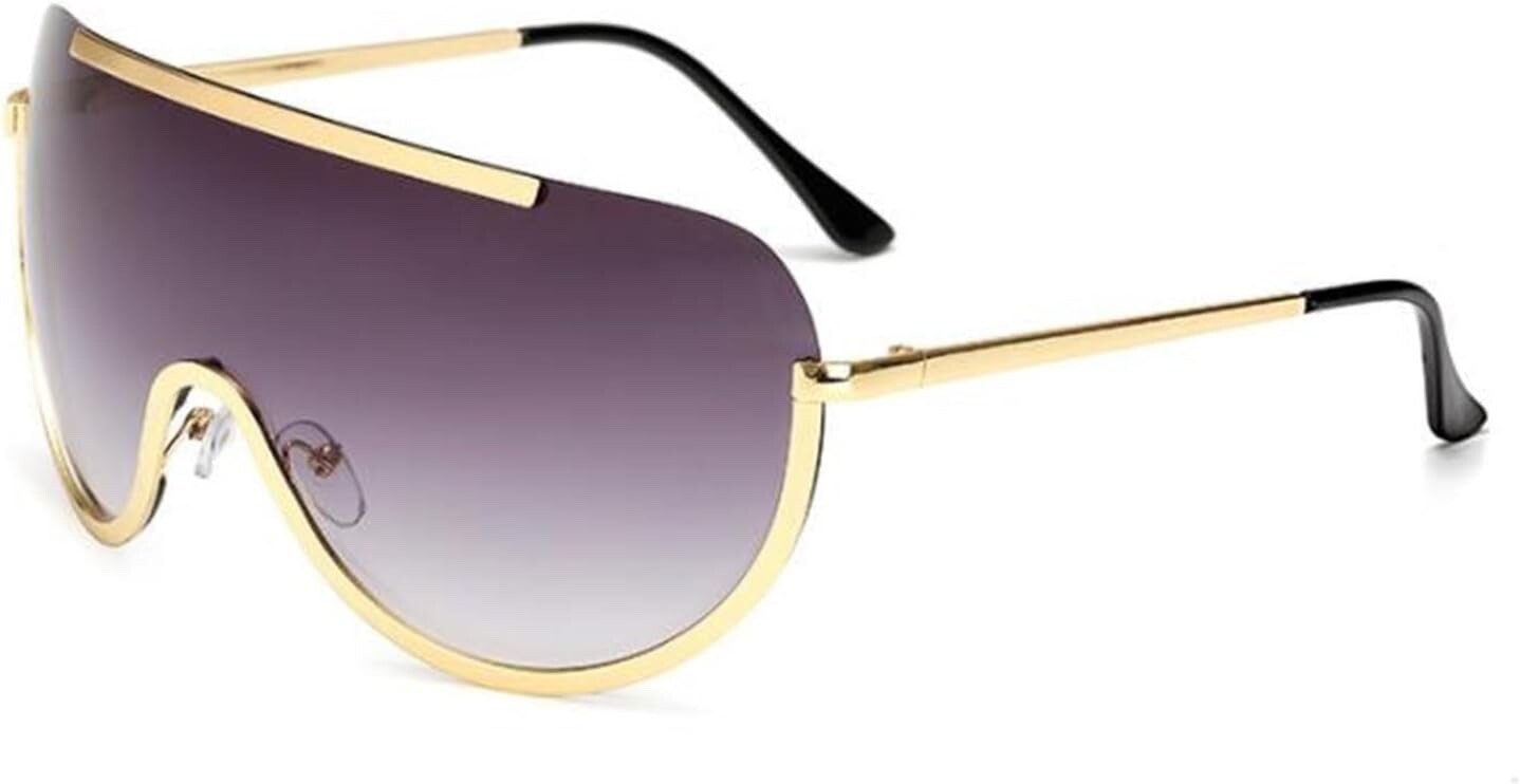 Fashion Men Designer Sunglasses Outdoor Hip Hop Shades Party Style Festival Rap