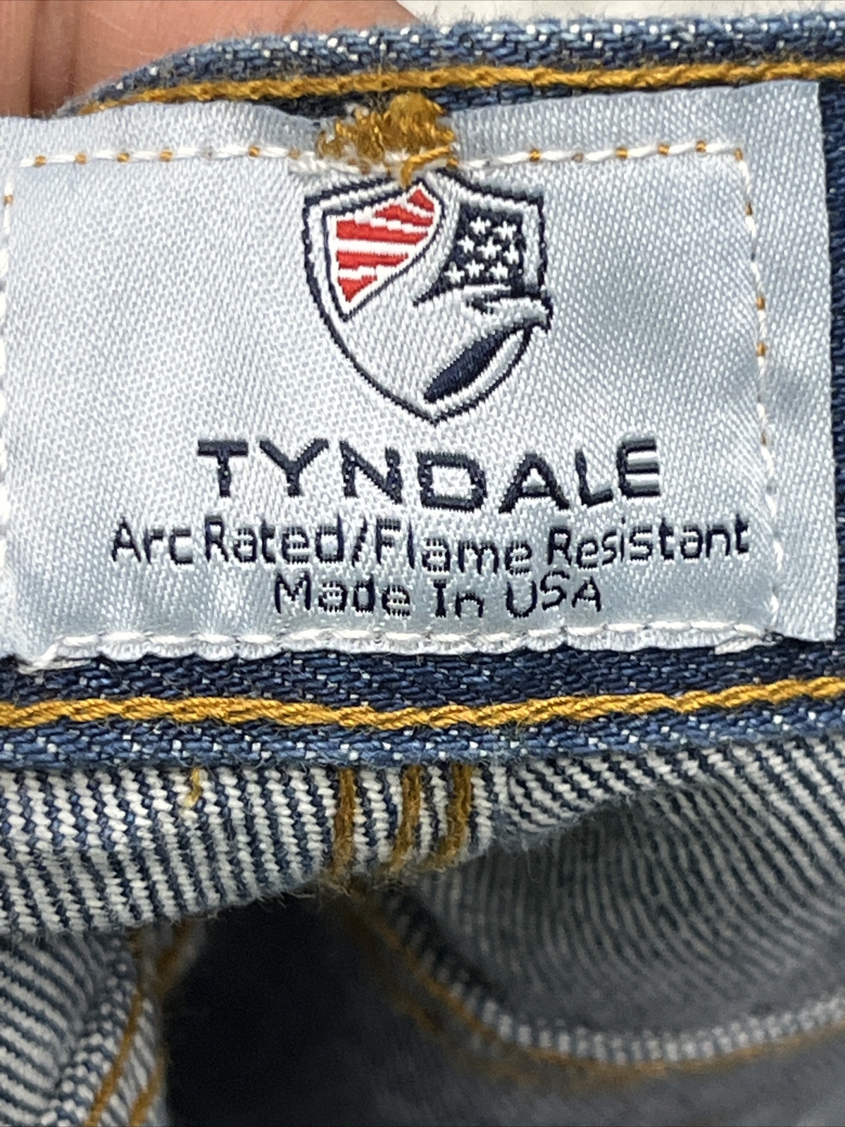 TYNDALE FRMC Men’s F290T FR Fire Flame Resistant Carpenter Work Jeans Sz 35×34