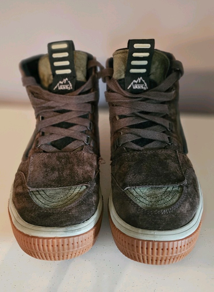 Vans 2021 STATIC MTE CC Water Resistant Suede Brown/Green/Black M US 7.5/ W 9.0
