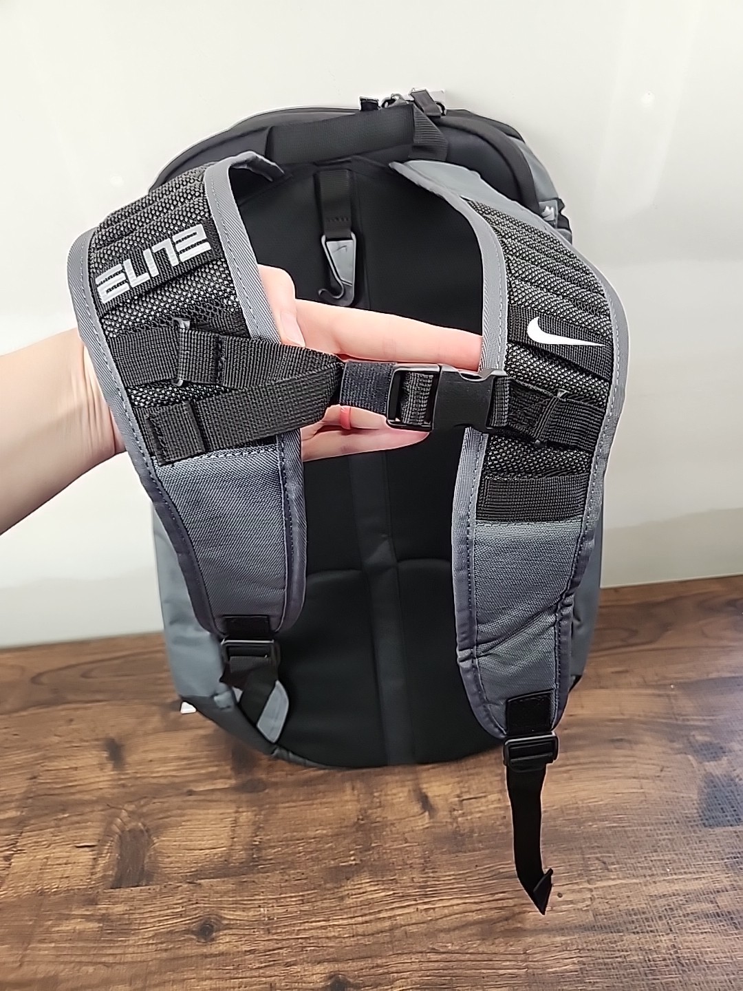 Nike Hoops Elite Pro Backpack – Basketball School Gym BA5554-022 Gray/Silver NEW