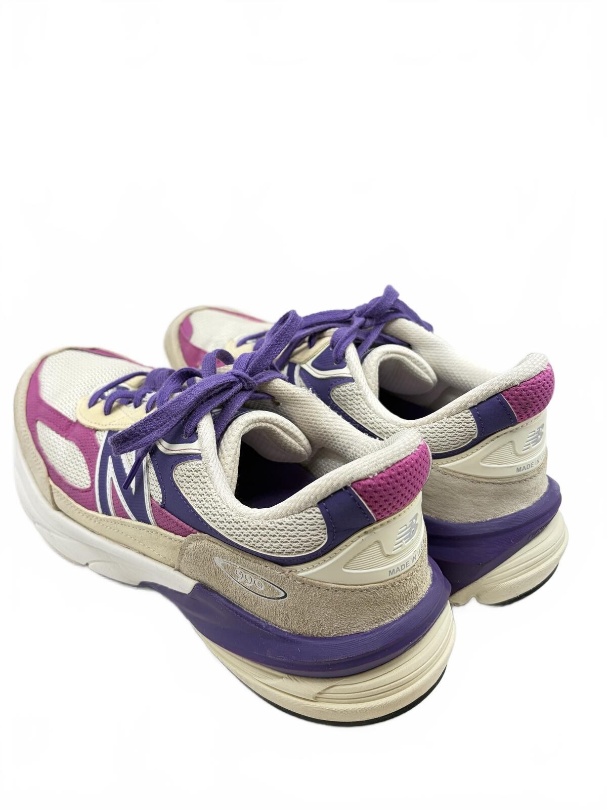 New Balance 990v6 Made USA Teddy Santis Macadamia Nut Magenta Pop U990TD6 11.5