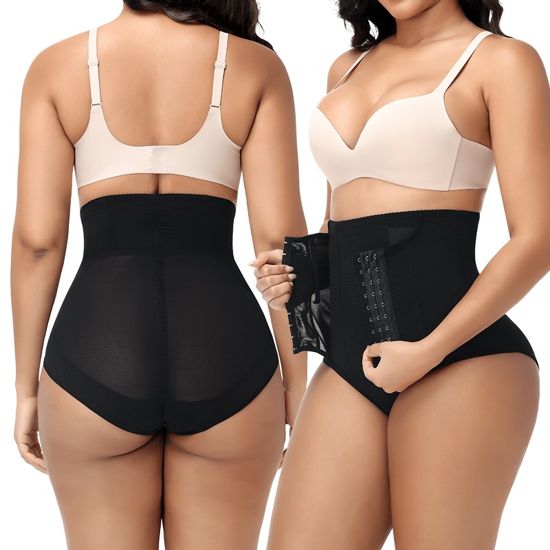 Women High Waisted Butt Lifter Shapewear Panty Girdle Tummy Control Body Shaper