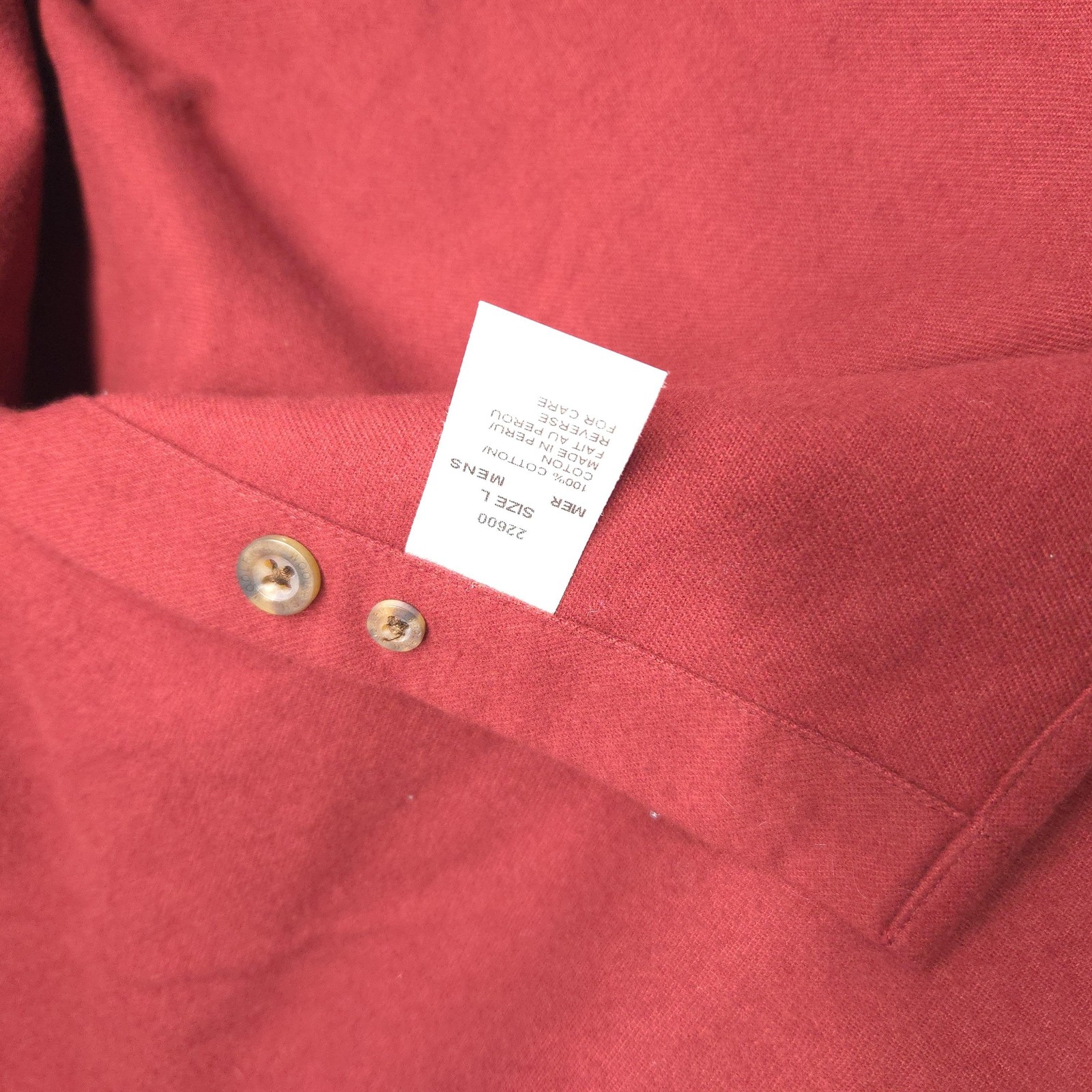 Woolrich Shirt Men L Chamois Midweight Button Front Elbow Pads Grandpa Peru NEW