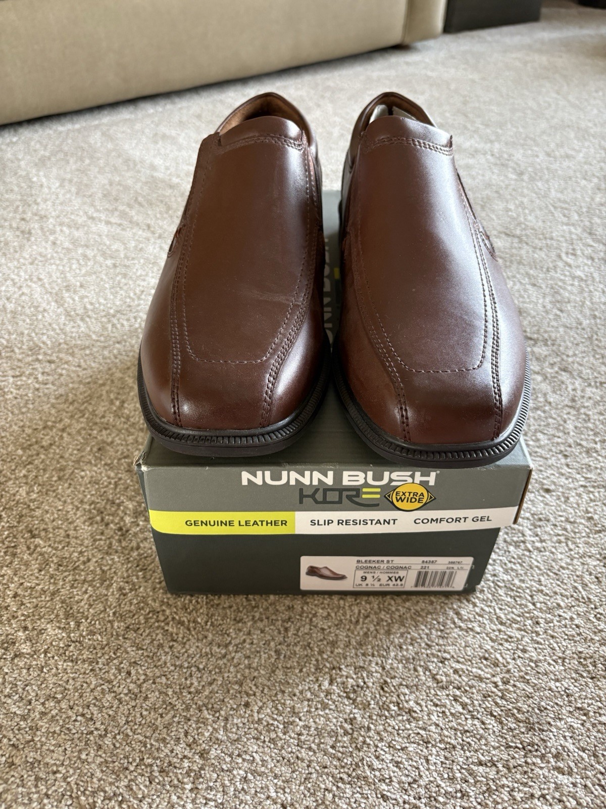 Nunn Bush Men’s Bleeker Street Bike Toe Loafers