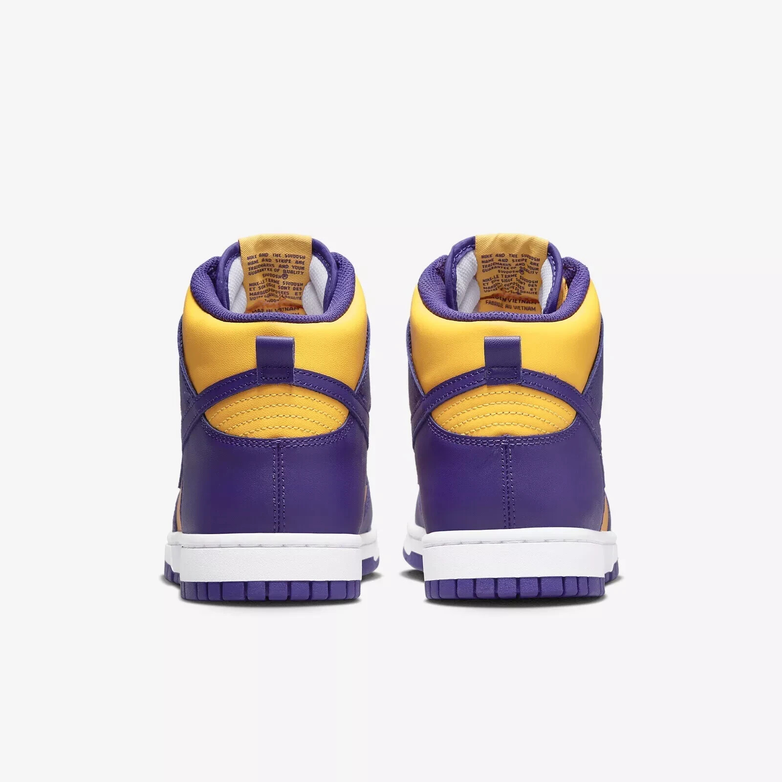Nike Dunk High Retro DD1399-500 Purple Yellow Lakers Men’s Sneaker [US 7-12] New