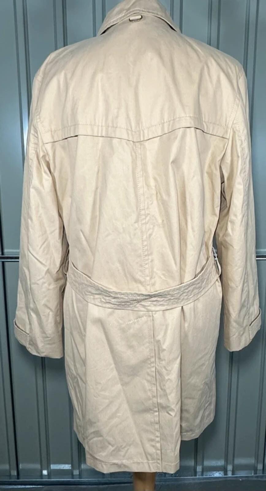 Basler Beige Single-Breasted Trench Coat / Rain Mac with Belt