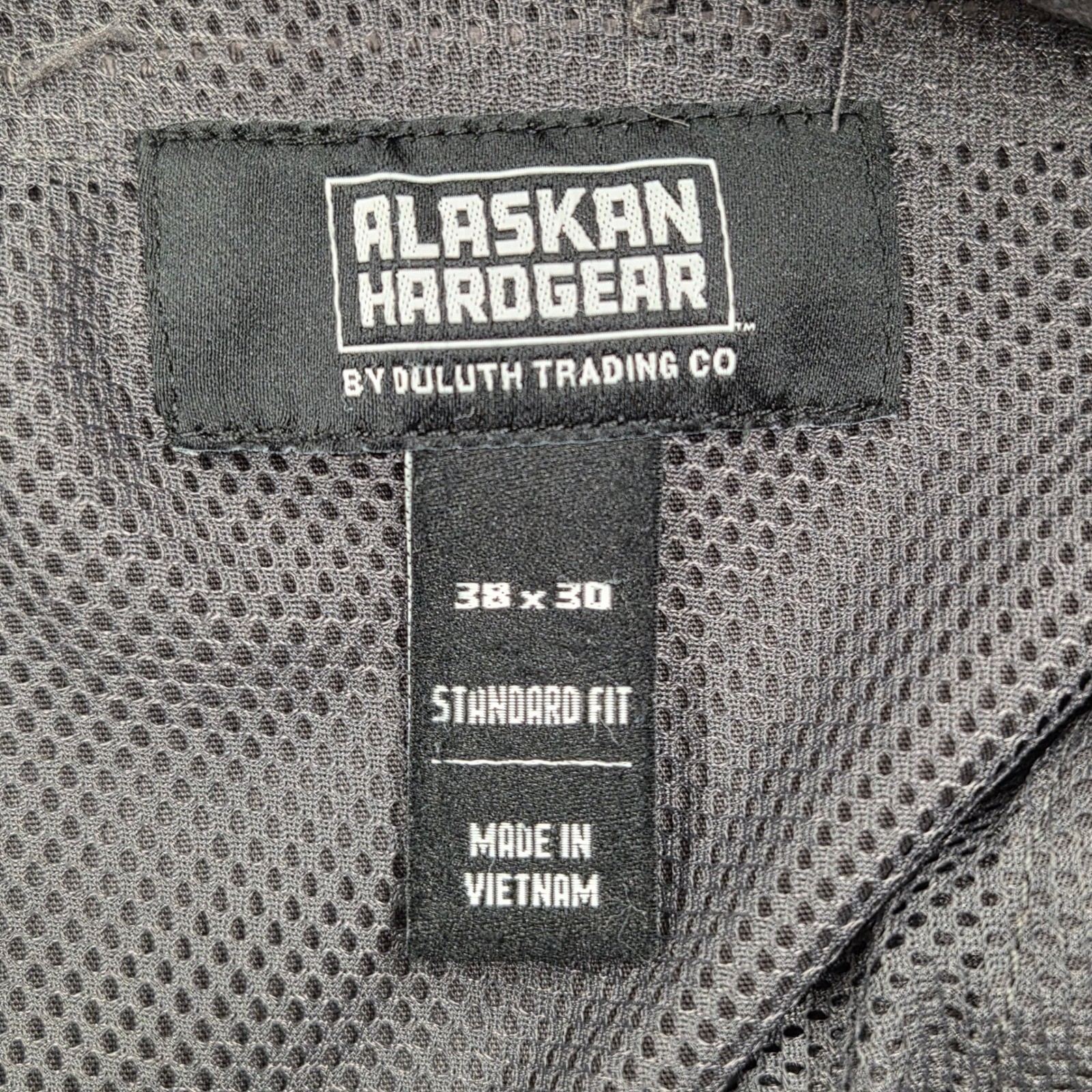 Alaskan Hardgear AKHG Stone Run Pants Forged Iron Gray 38×30 Duluth Trading Co