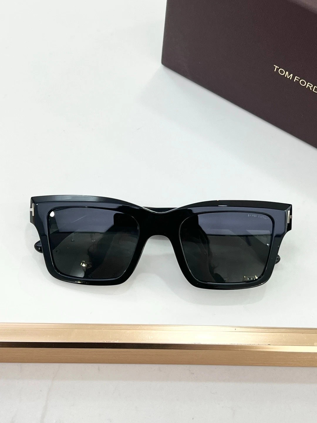 Tom Ford TF1154 Sunglasses Black Frame Dark Grey Lenses