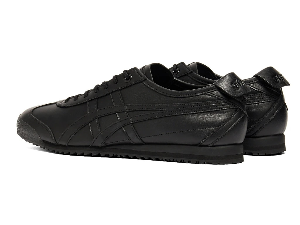 Onitsuka Tiger Mexico 66 SD 1183A872-004 Triple Black Leather New Box