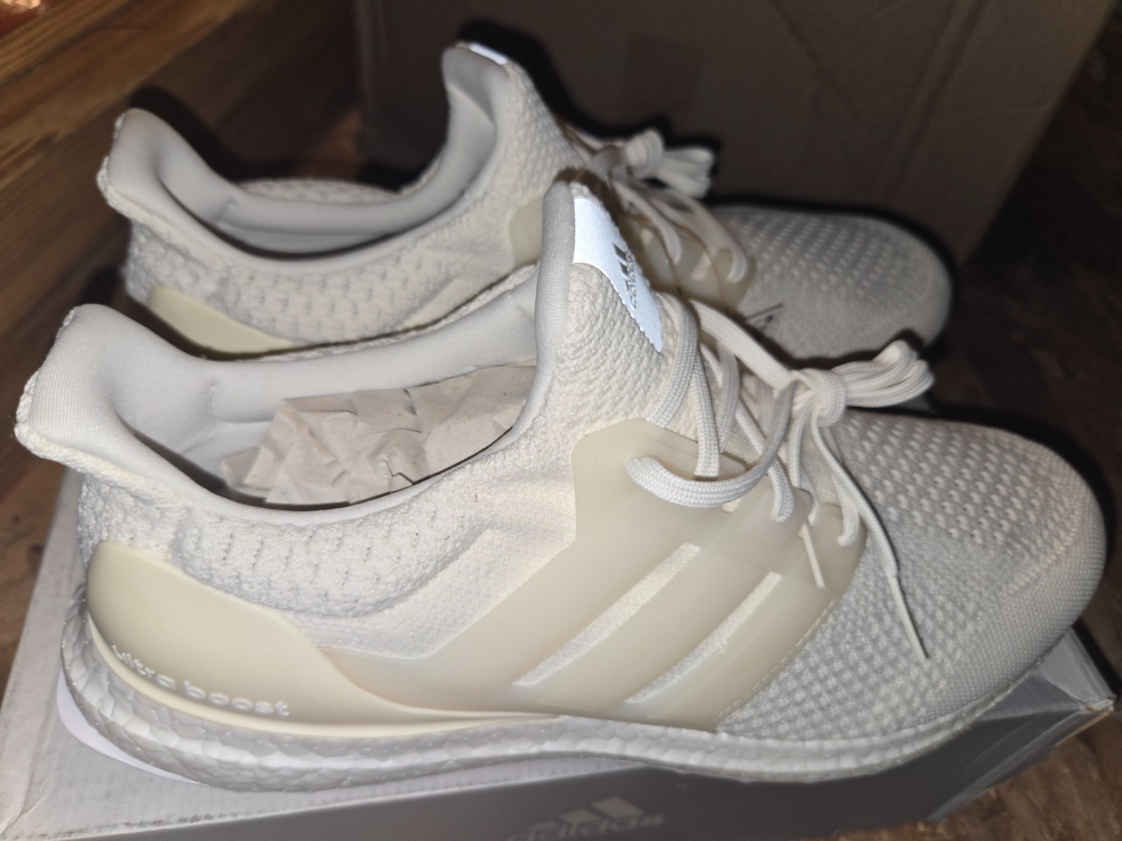 Size 13 – adidas UltraBoost 5.0 DNA Chalk White
