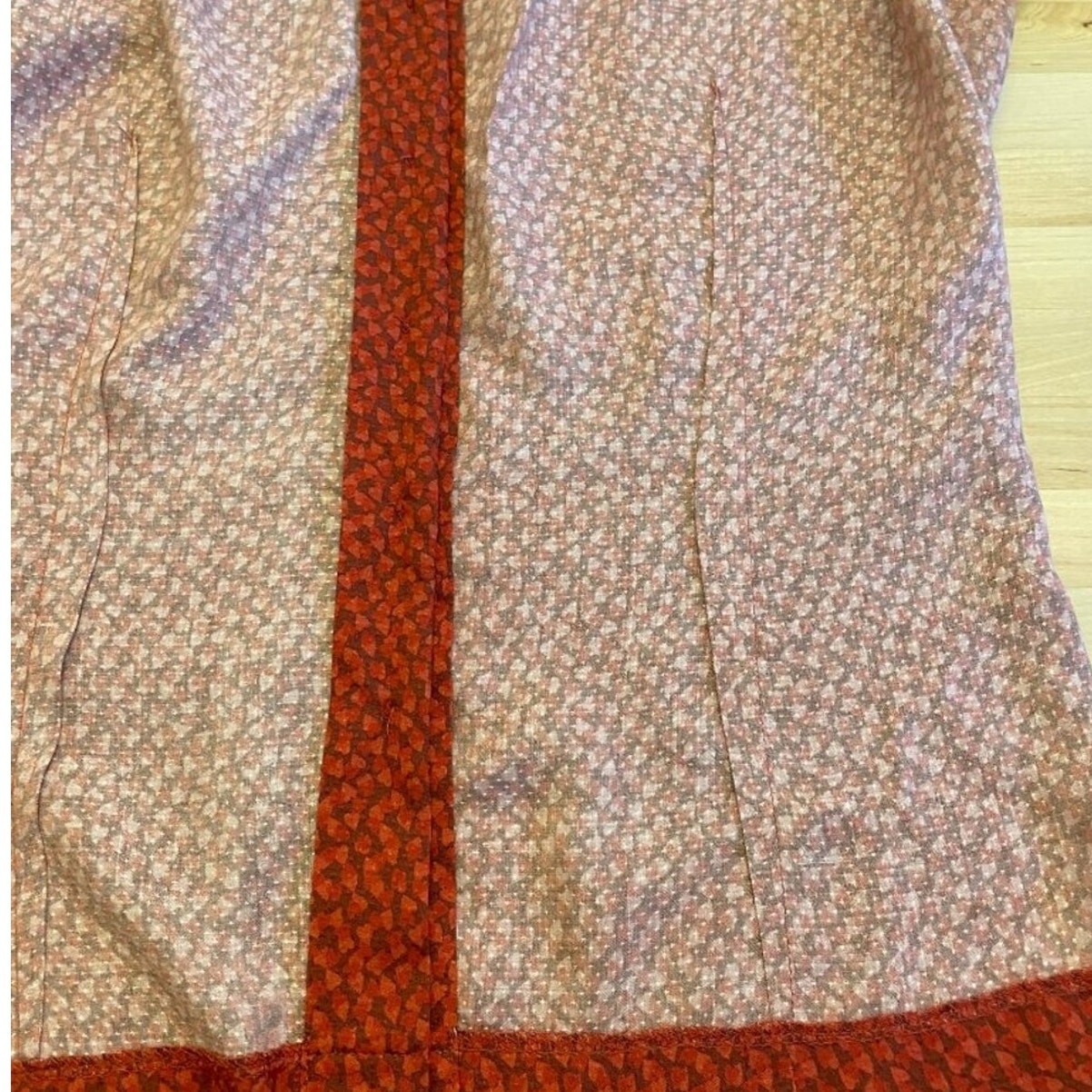Emmy Design Sweden That Same Old Favorite Blouse Red Print 1930s Retro Academia