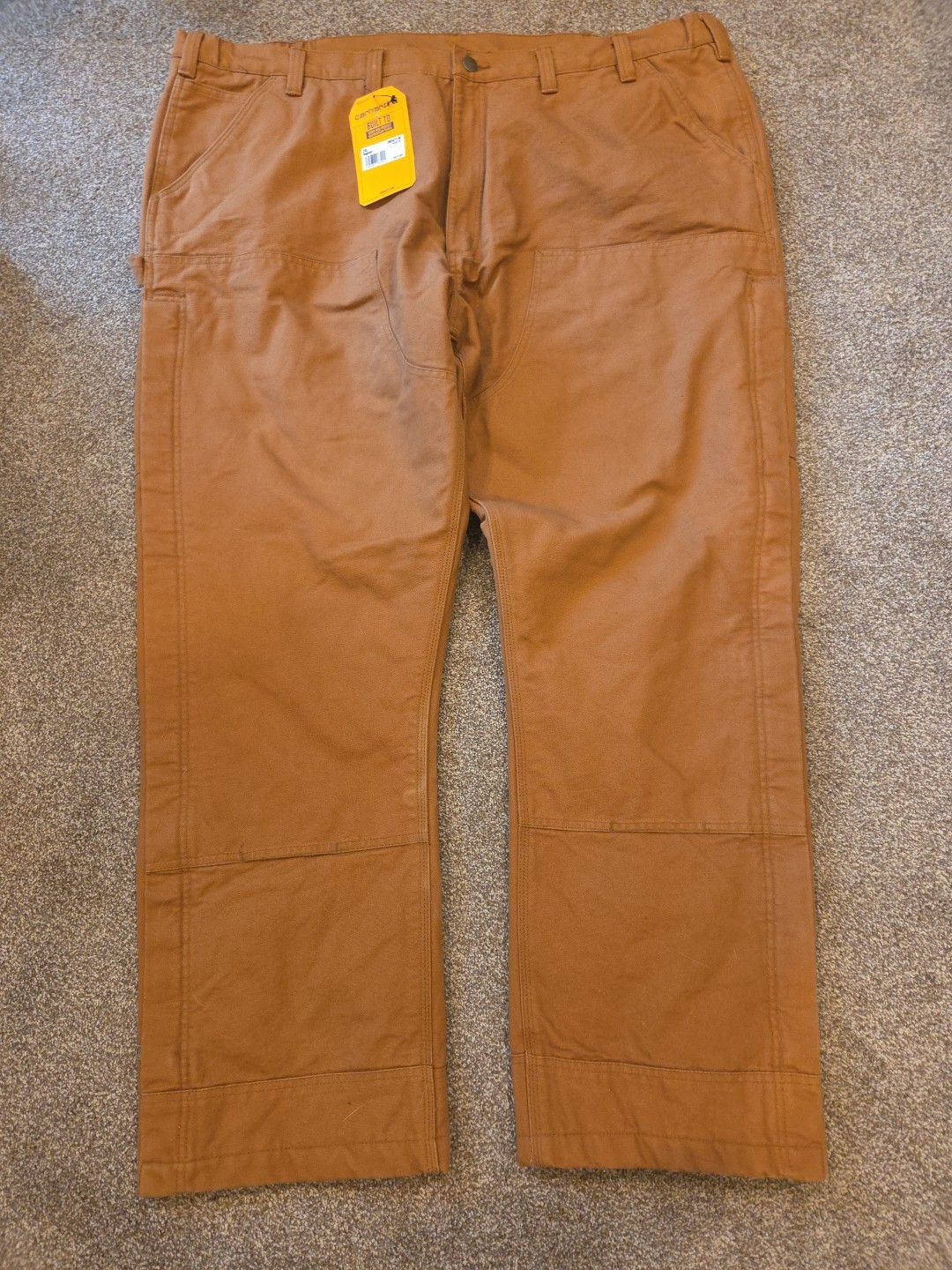 Carhartt Loose Fit Washed Duck Insulated Utility Pants 0B5471-M Mens 2XL