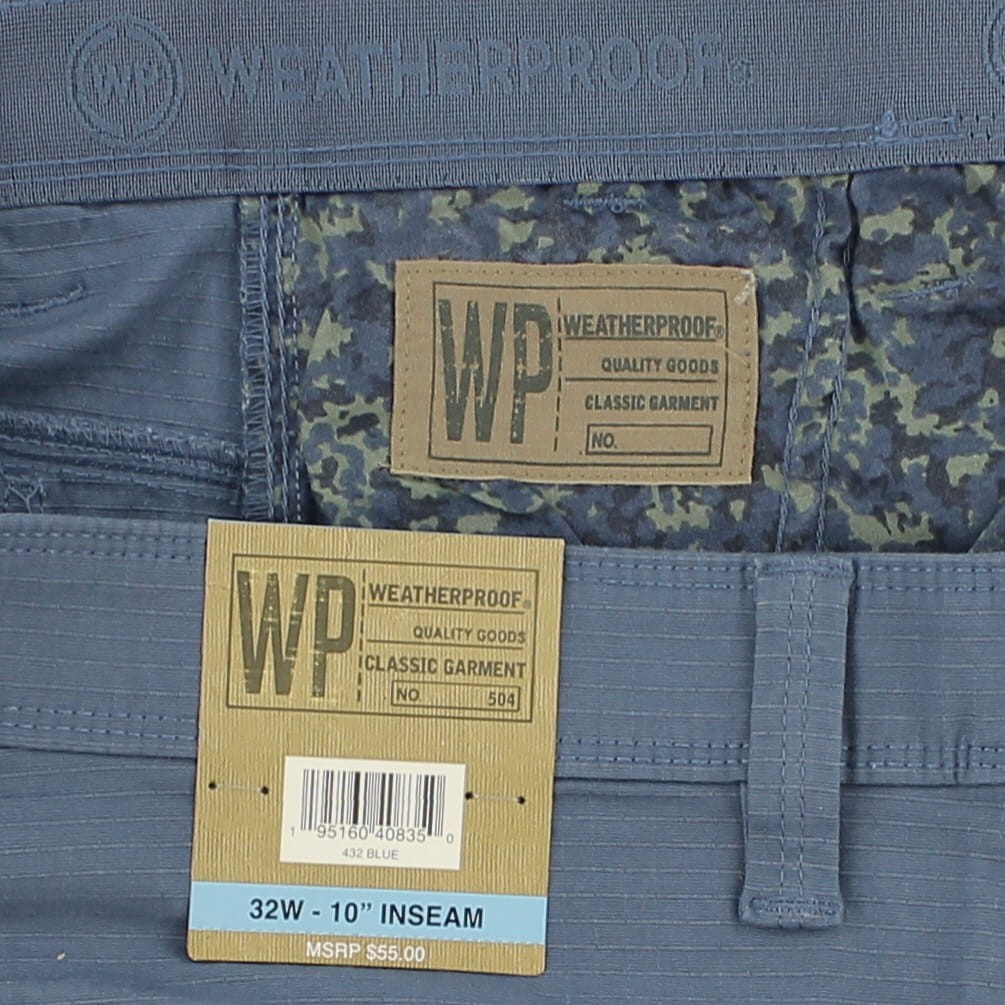Weatherproof Stretch Ripstop Utility Shorts, Durable & Lightweight, 10 in Inseam