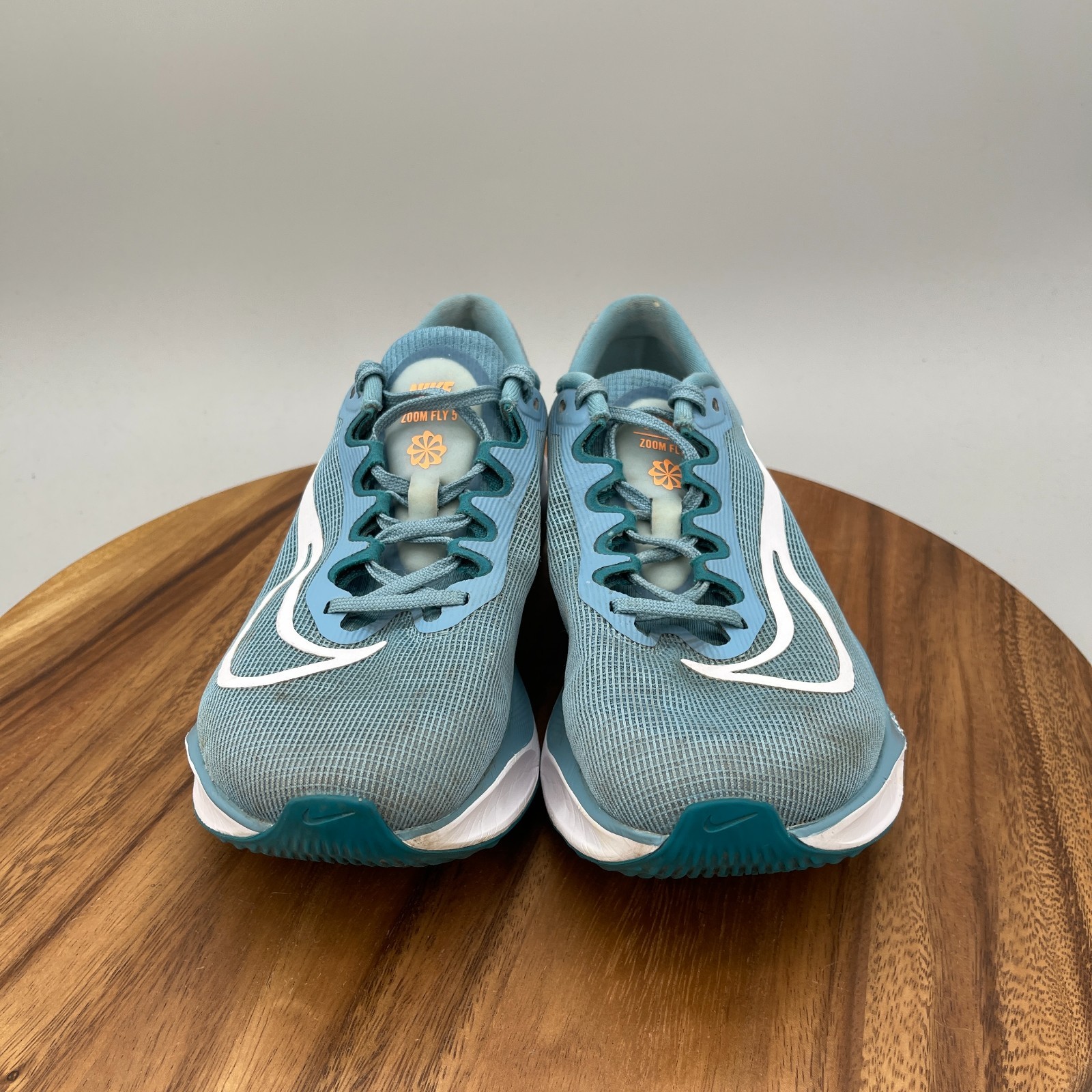Nike Zoom Fly 5 Shoes Mens Size 9.5 Blue Running Comfort Walking Sneakers Gym