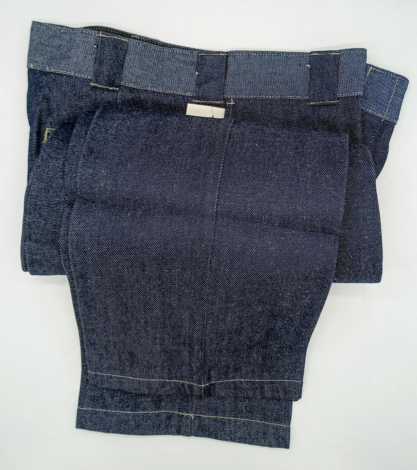 Dickies Men’s Original 874 Navy Denim Work Pants Jeans, 42W x 30L