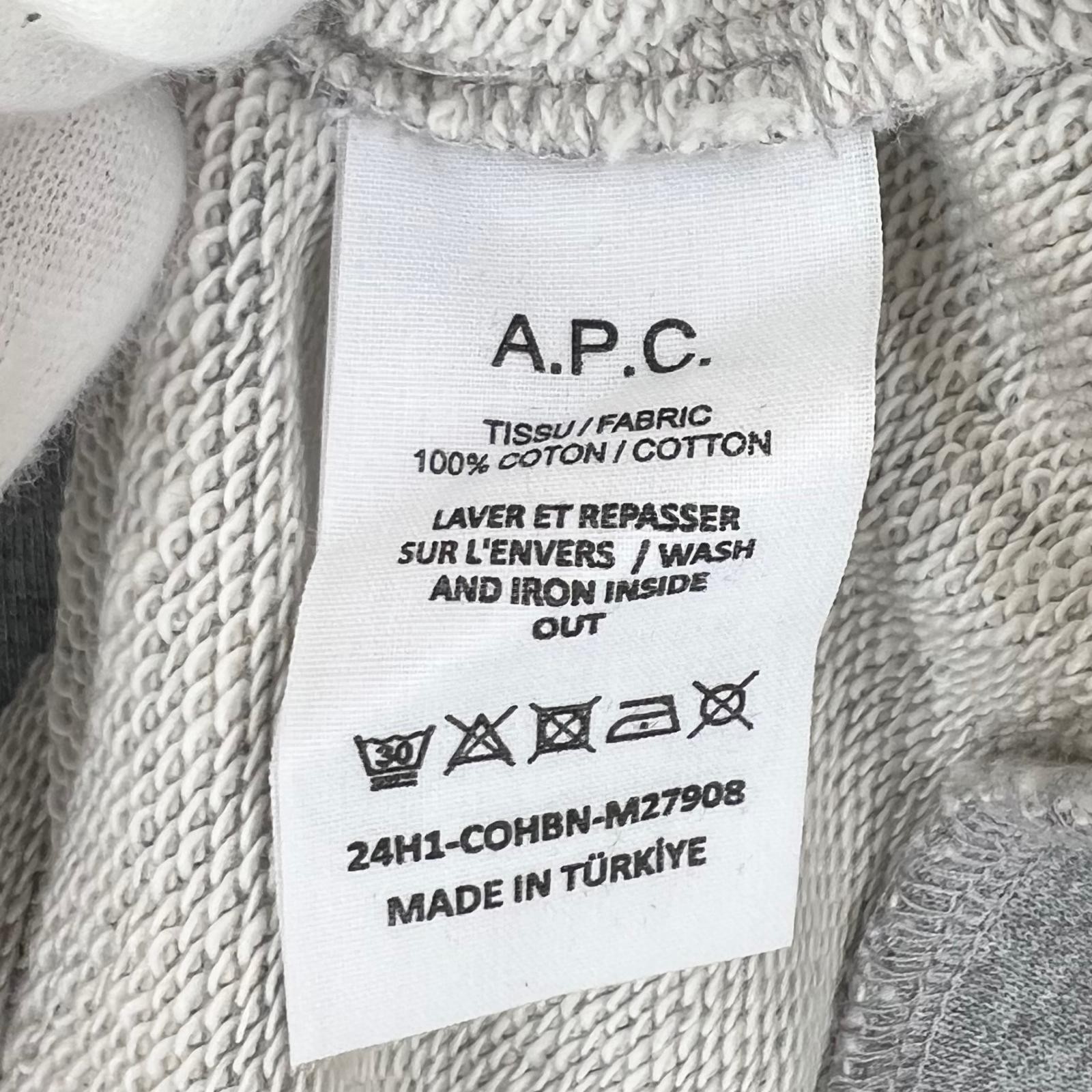 A.P.C. Standard Grand VPC Plain Parker gray mens M【used】