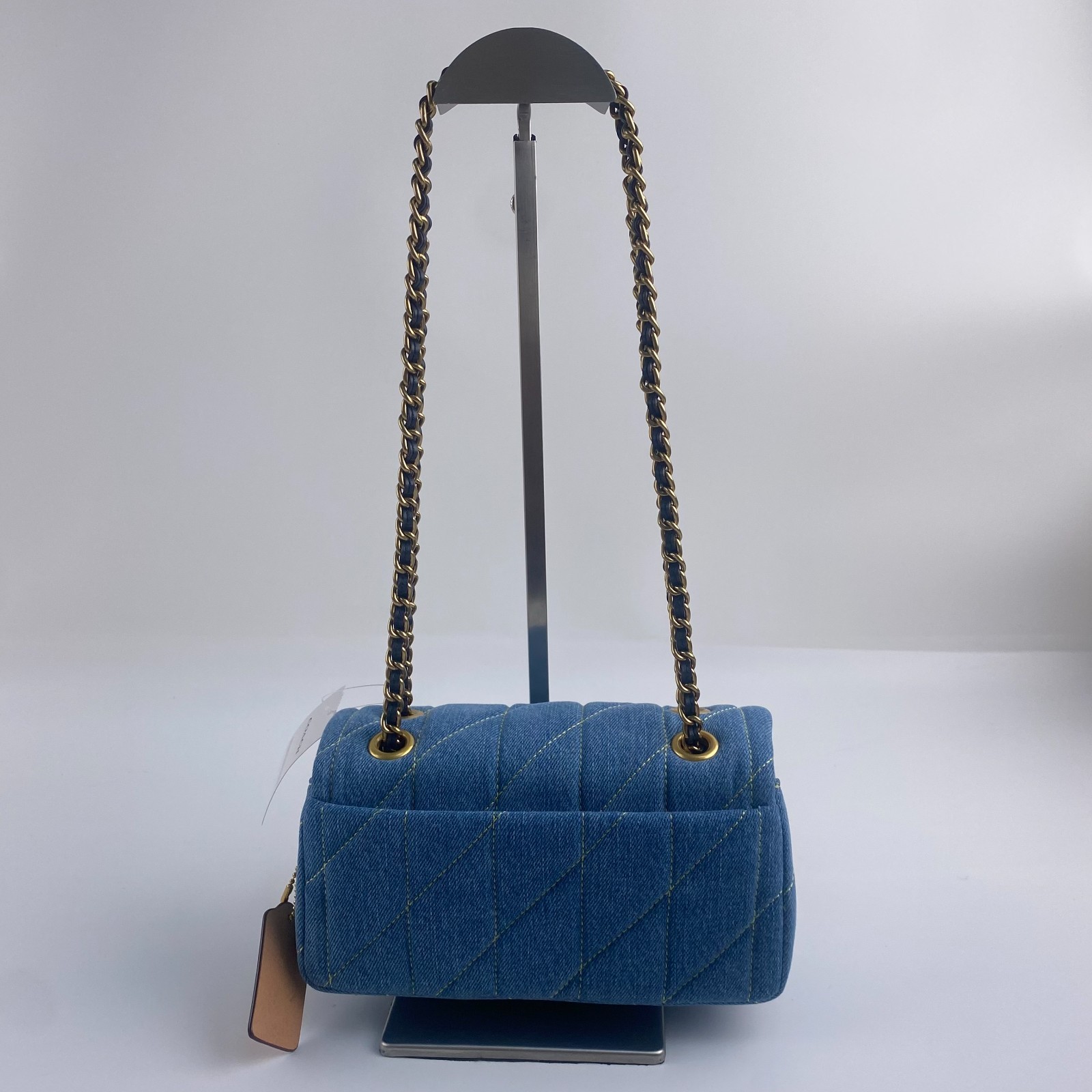 Coach Tabby Shoulder Bag 20 Quilted CR701 Denim Blue