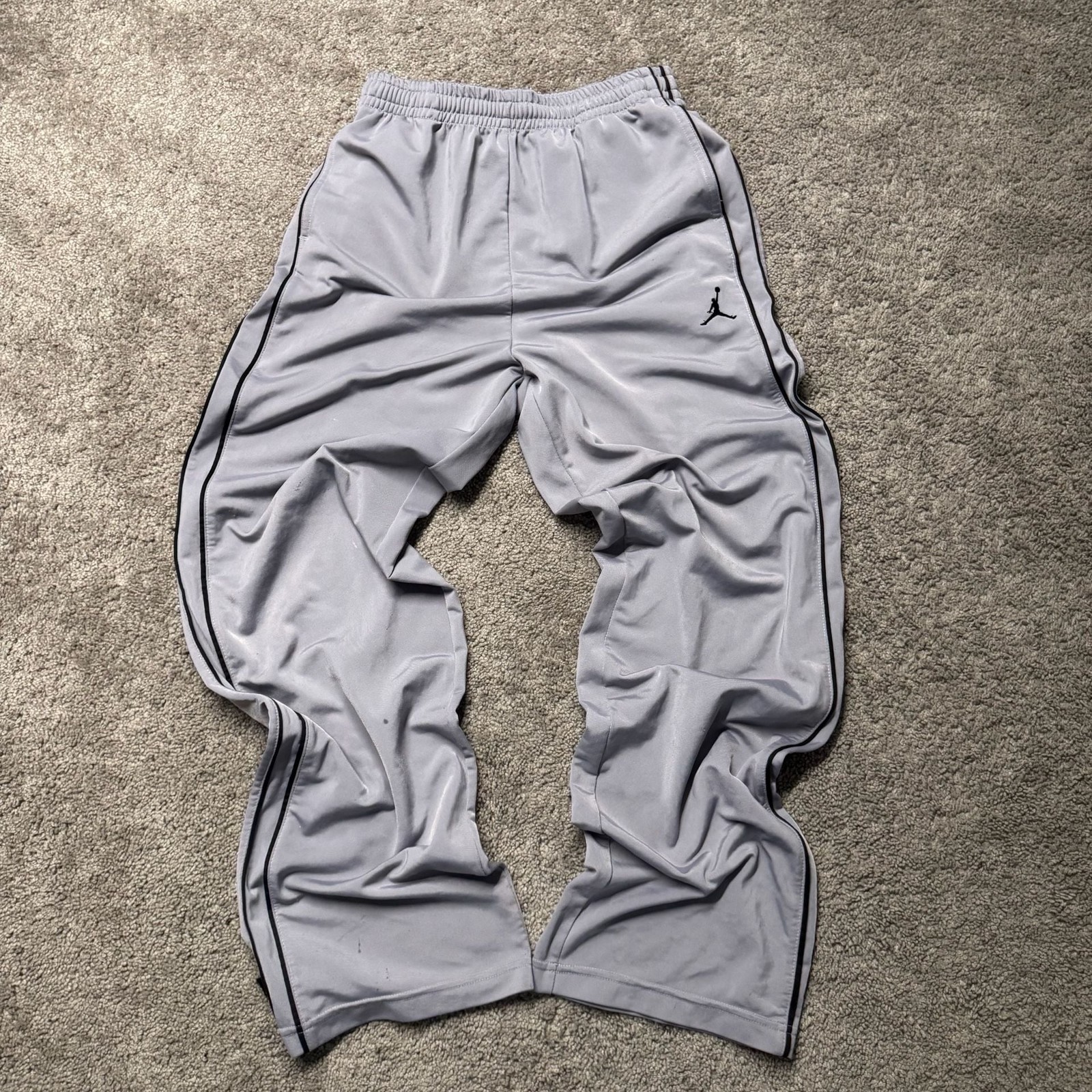 Jordan Boys XL 13-15 Yrs Gray Athletic Track Pants
