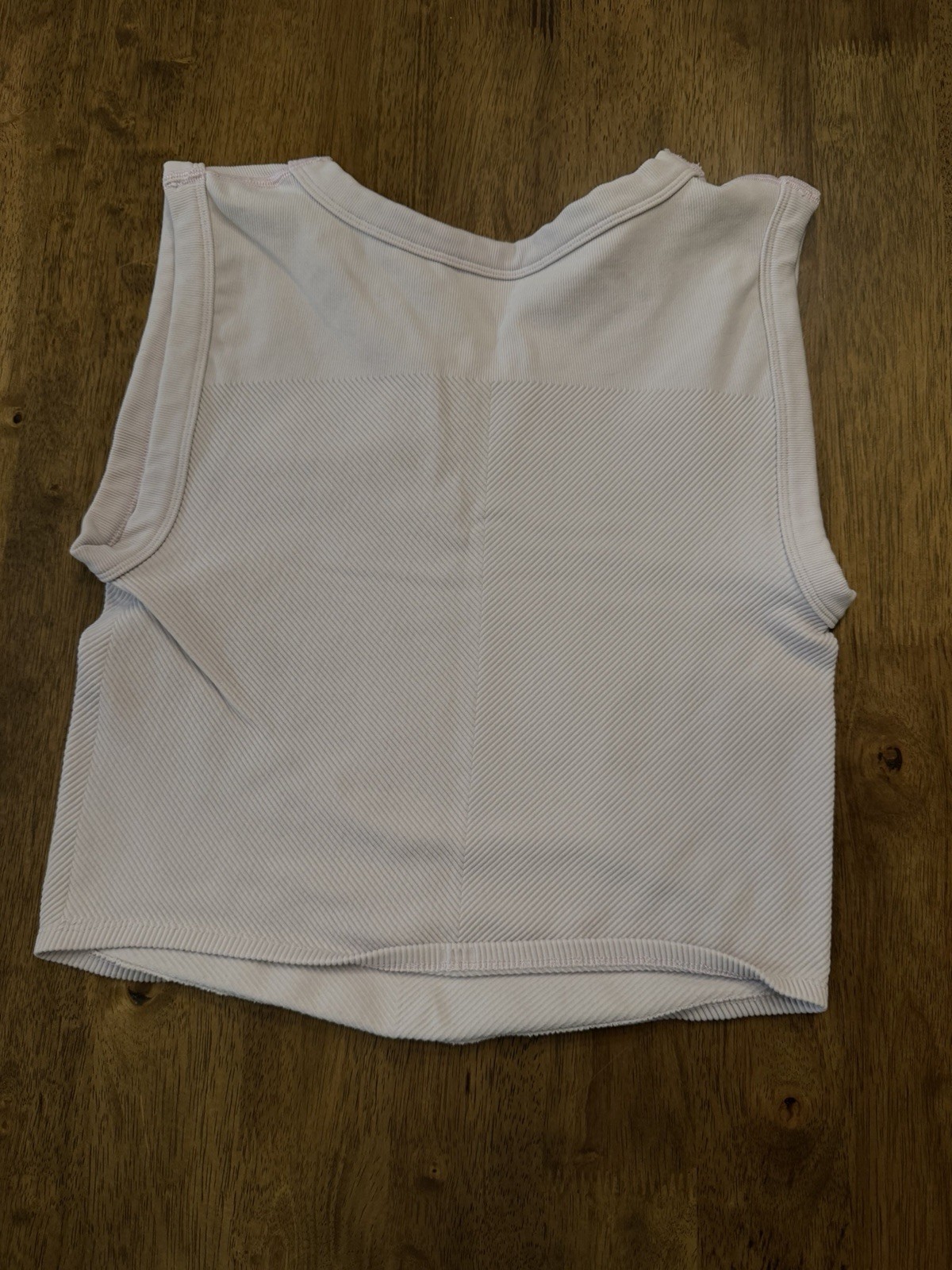 Free People Movement Women’s Cropped Tank Top Purple XL Stretch Pullover