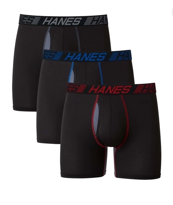 HANES X-Temp MEDIUM Cool Tagless Regular Length Stretch Total Support Pouch Men