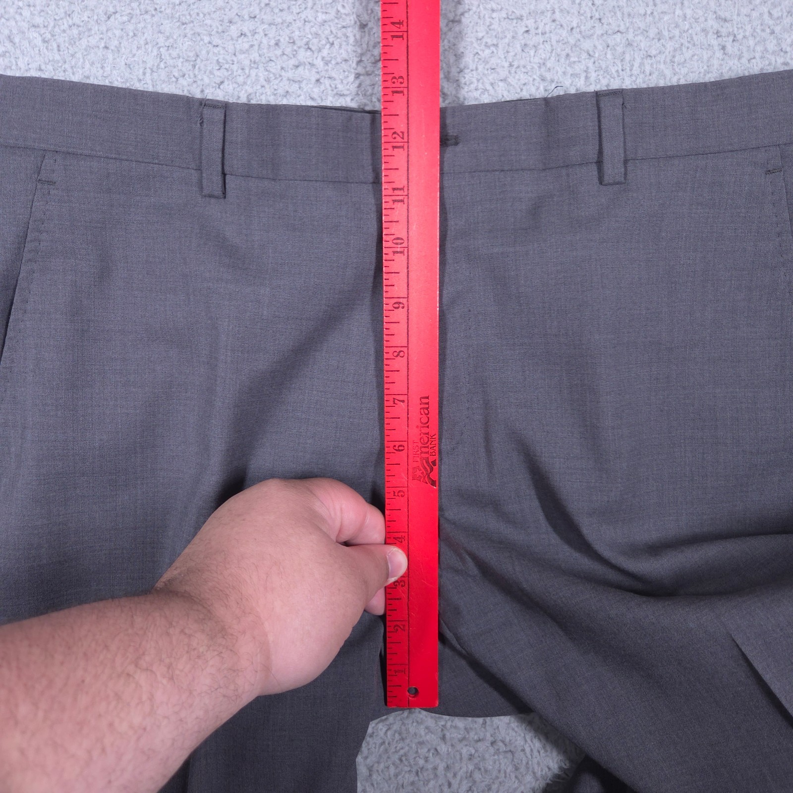 Ralph Lauren Black Label Pants Mens 32 (Fits 33×34) Charcoal Wool Trousers Italy