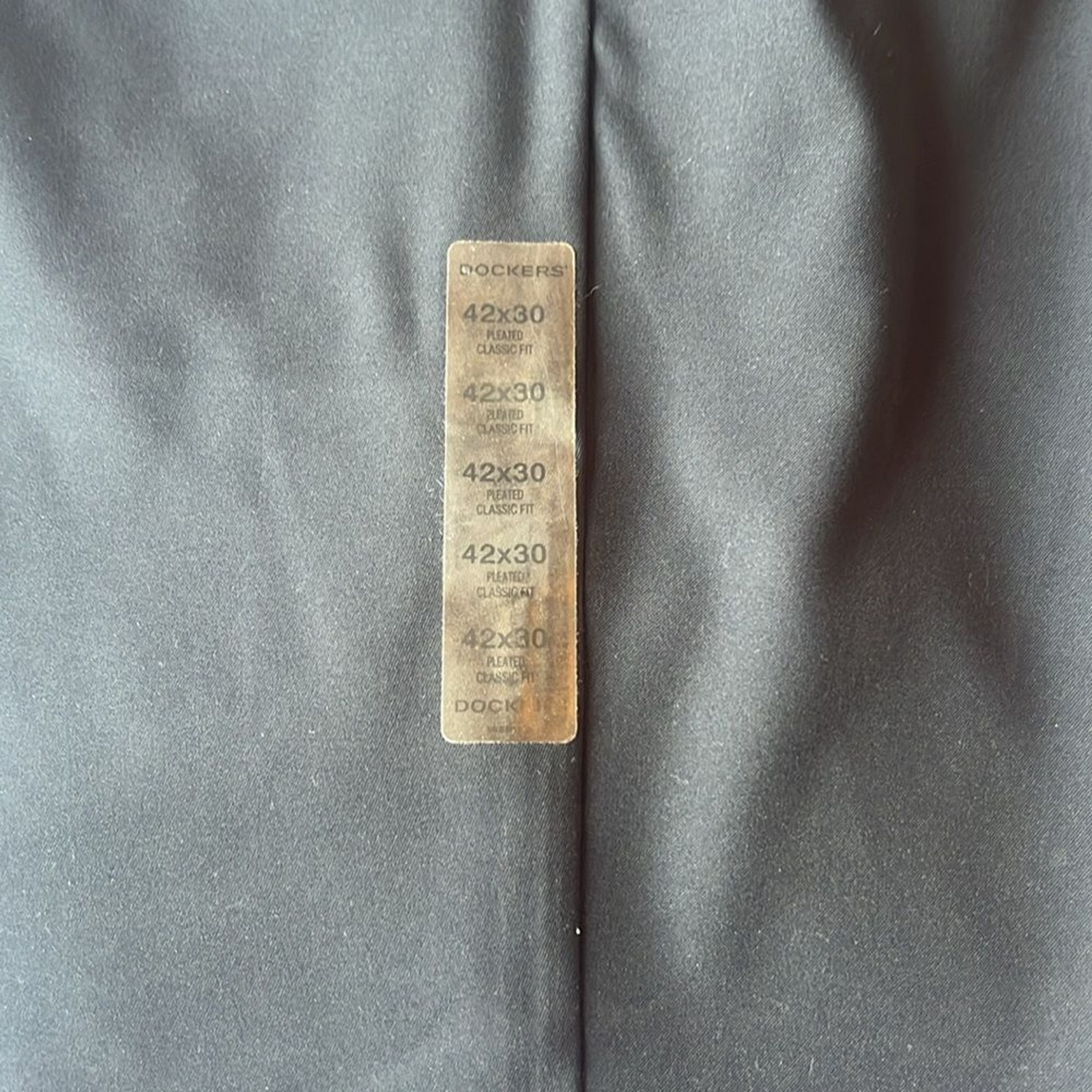 Dockers Charcoal Formal Trousers