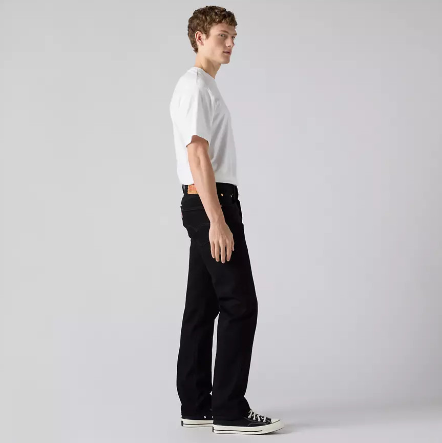 LEVI’S 501 Original Men’s Jeans, Black – Non Stretch