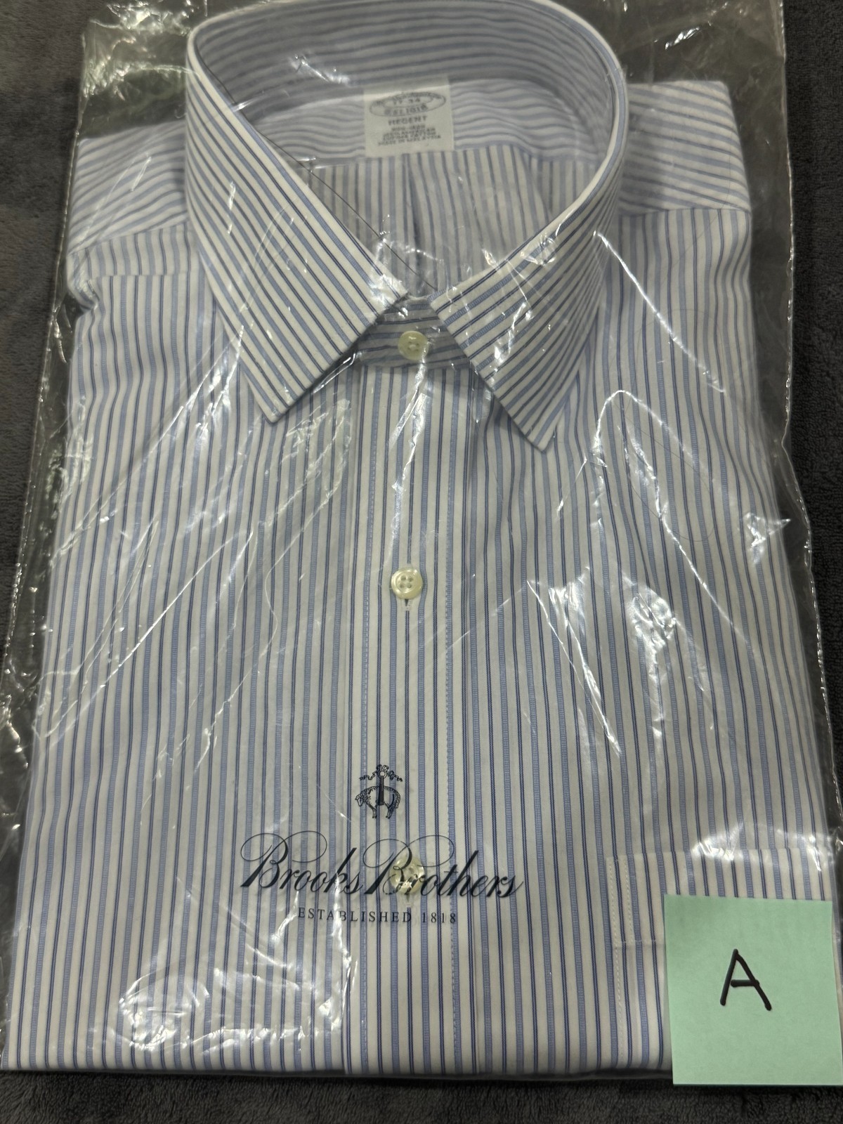 Brand New With Tags Brooks Brothers Regent Fit Men’s Dress Shirts 17/34