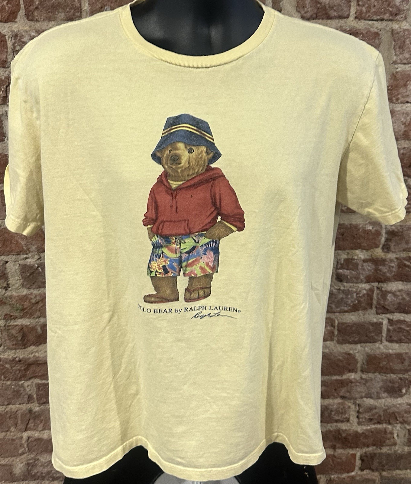 Vintage Polo by Ralph Lauren Mens Medium Featuring Chillin’ Polo Bear