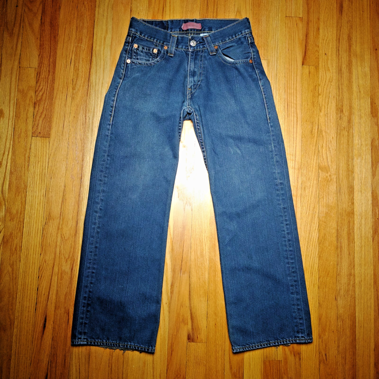 Levi’s Y2K Type 1 Real Loose Jeans Hong Kong 31×30 Baggy Wide Leg Vintage