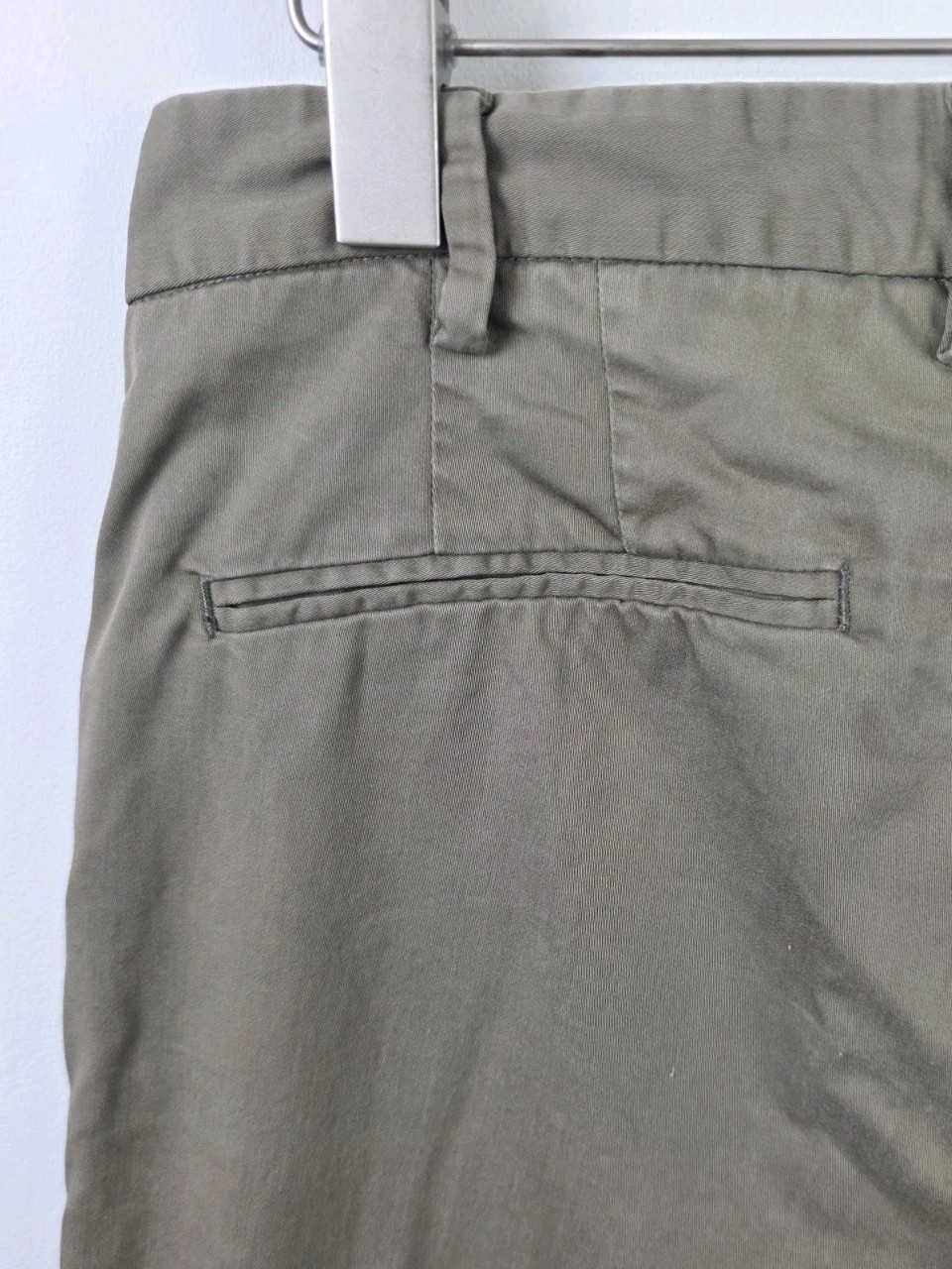 Asket The Chino W32 L32 Beige Slim Fit Stretch Cotton Trousers Portugal