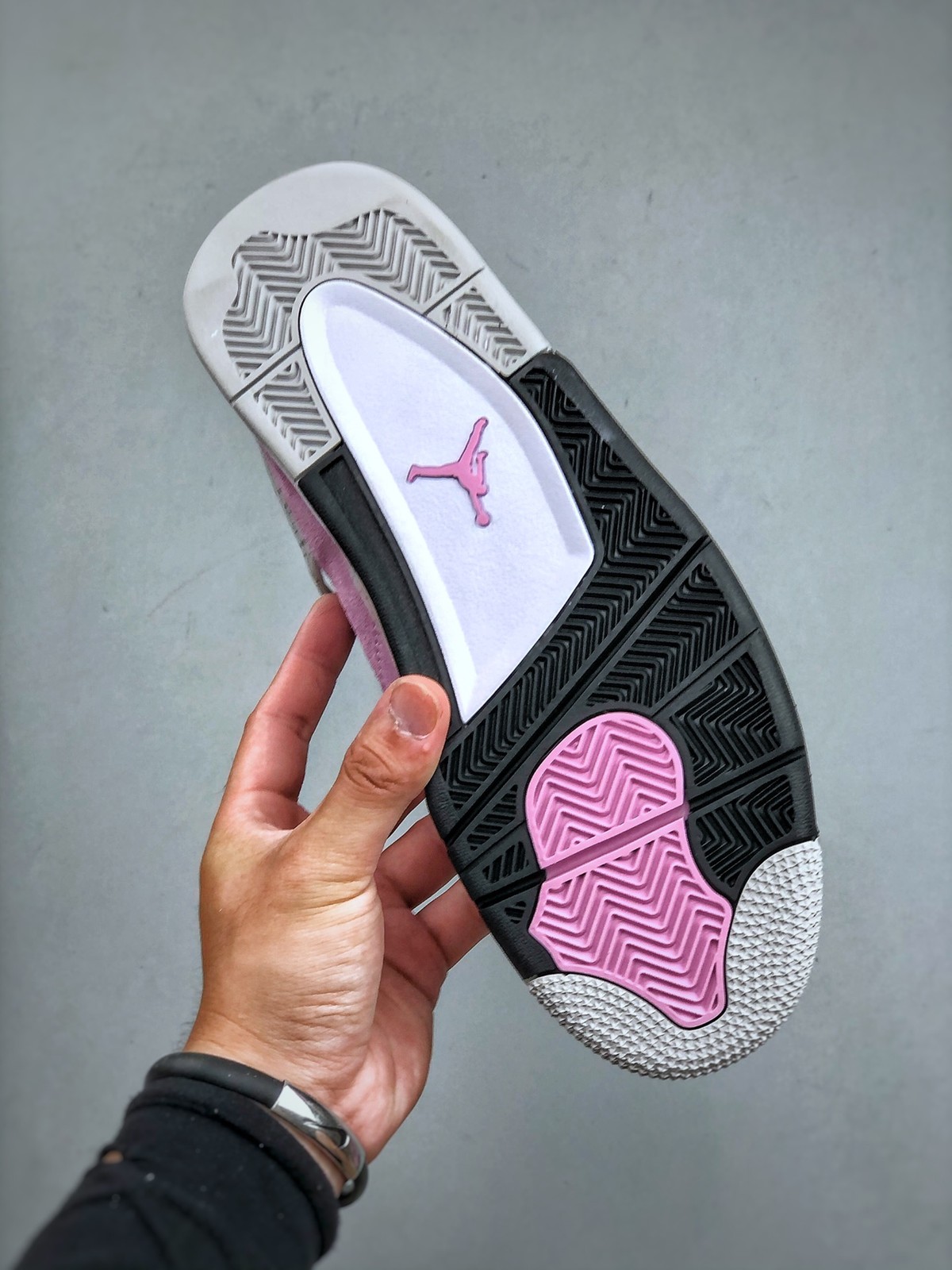 AQ9129-501 New NK AJ4 Retro Orchid Pink Men’s Size 4-13