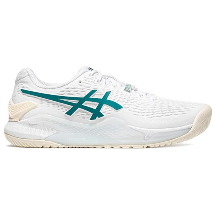 ASICS Gel Resolution 9 White Pitch Green – 1041A435-101