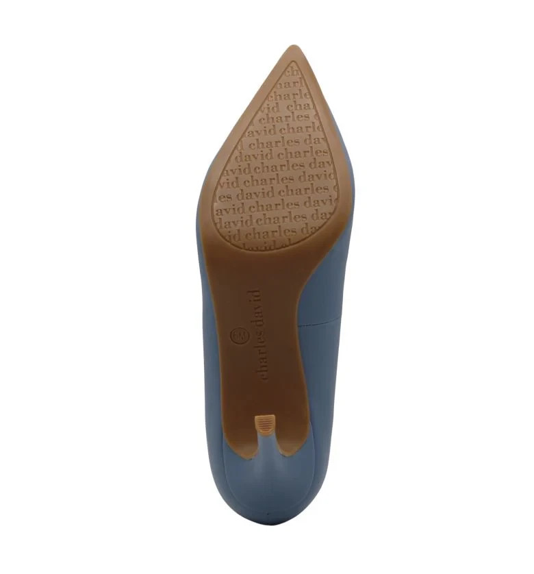 Charles David Geno Womens Pointed Closed Toe Stiletto Heel Pumps, 6 Medium, Blue