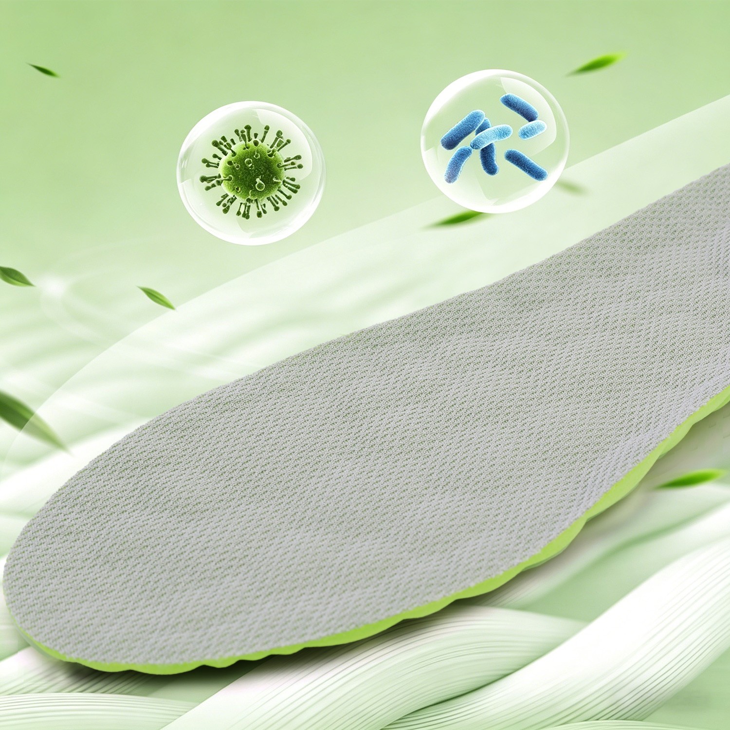 4D Cloud Height Increasing Insoles Anti-Stink & Sweat-Absorb Unisex for US 7-12