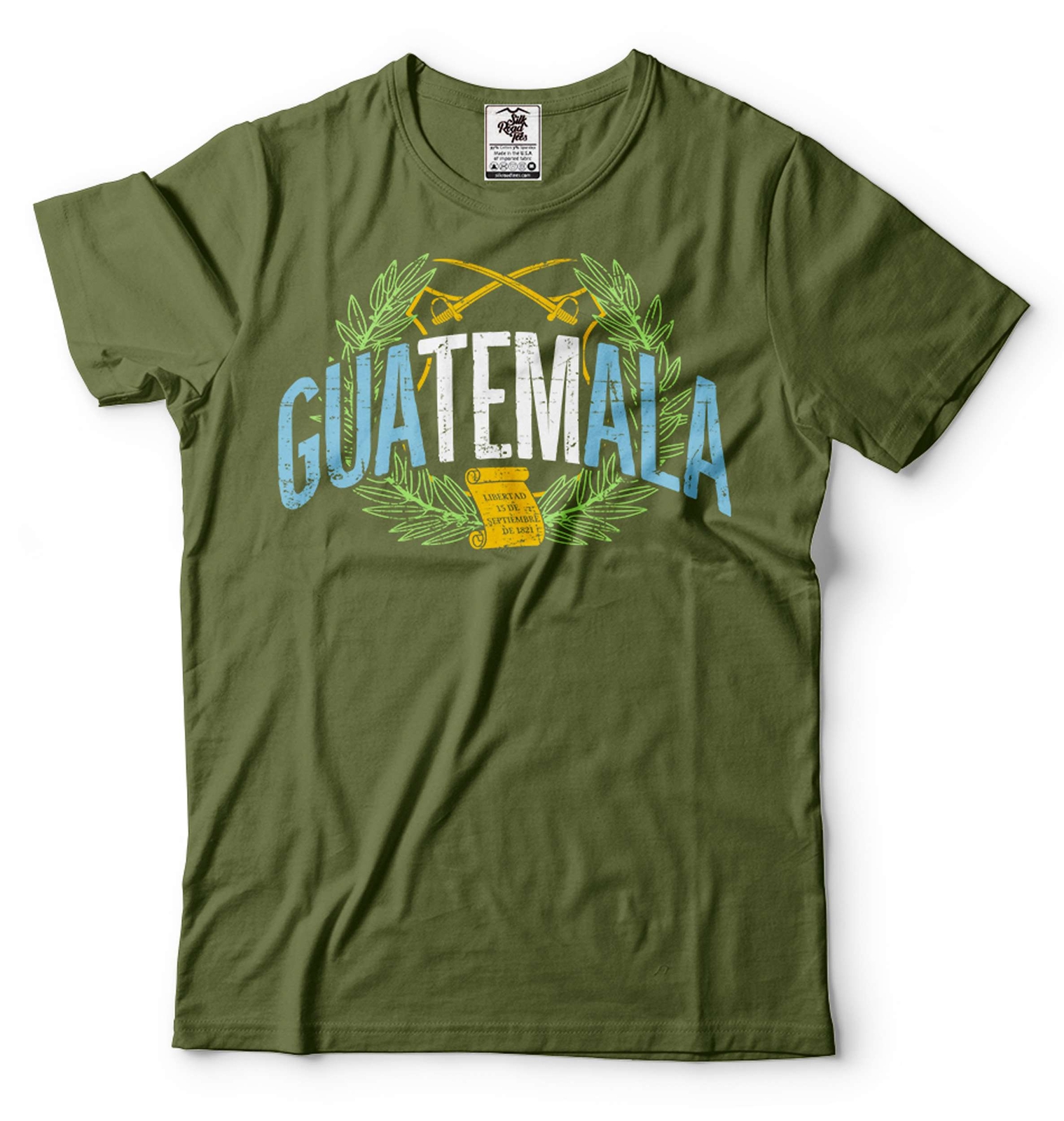 Guatemala Flag Shirt Guatemala National Shirt Guatemala Mens Patriotic Shirt