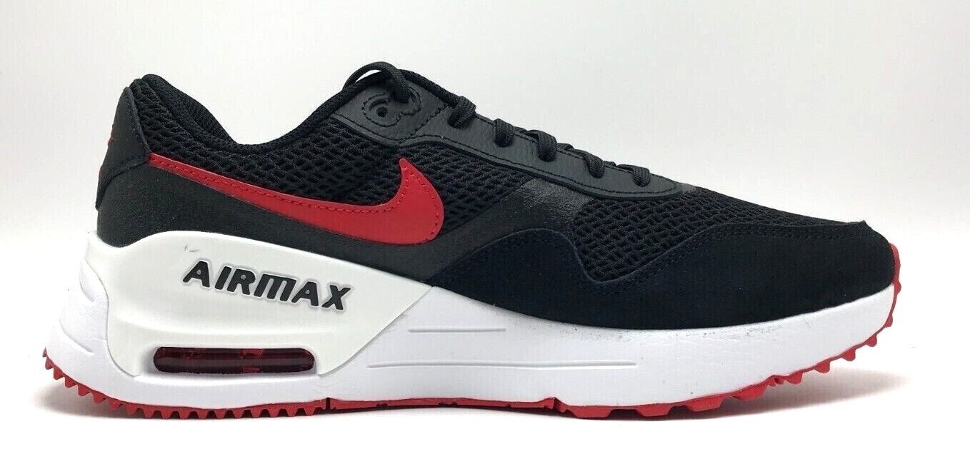 *NEW* Men Nike Air Max System Black / Red (DM9537 005), Sz 8.0 – 13.0