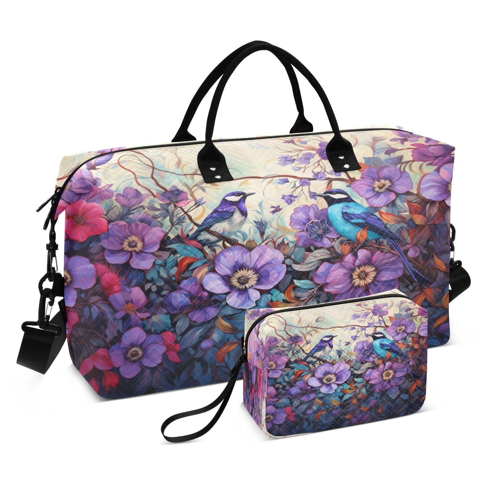 Travel Duffle Bag 20.5×7.9×13.8in Gym Yoga Carry On Bag for Men Women