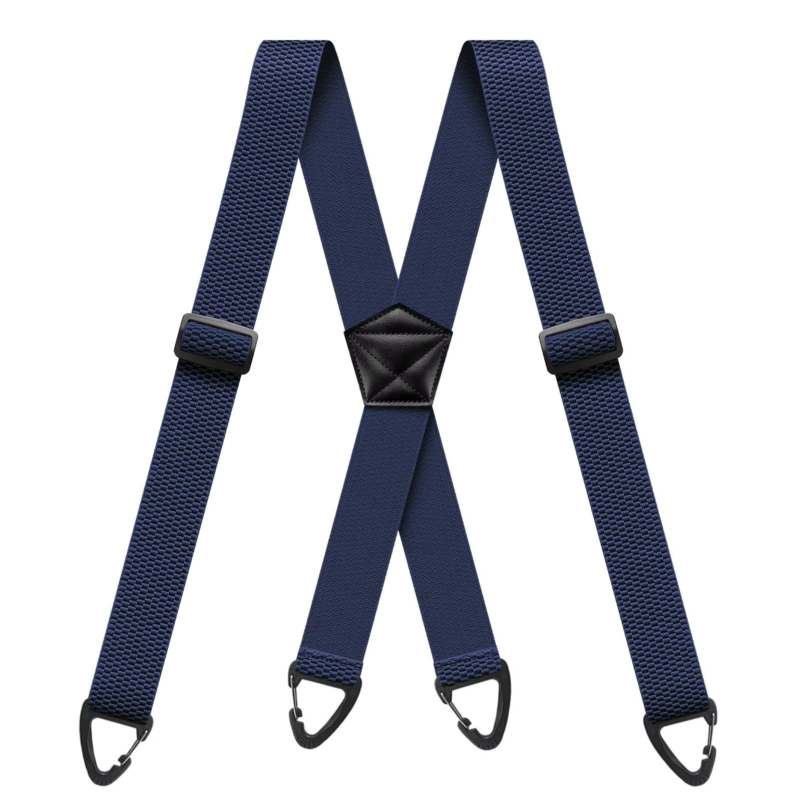Suspenders for Men Heavy Duty, X Shape Back Hidden Suspender 1.5″ Under Clothing